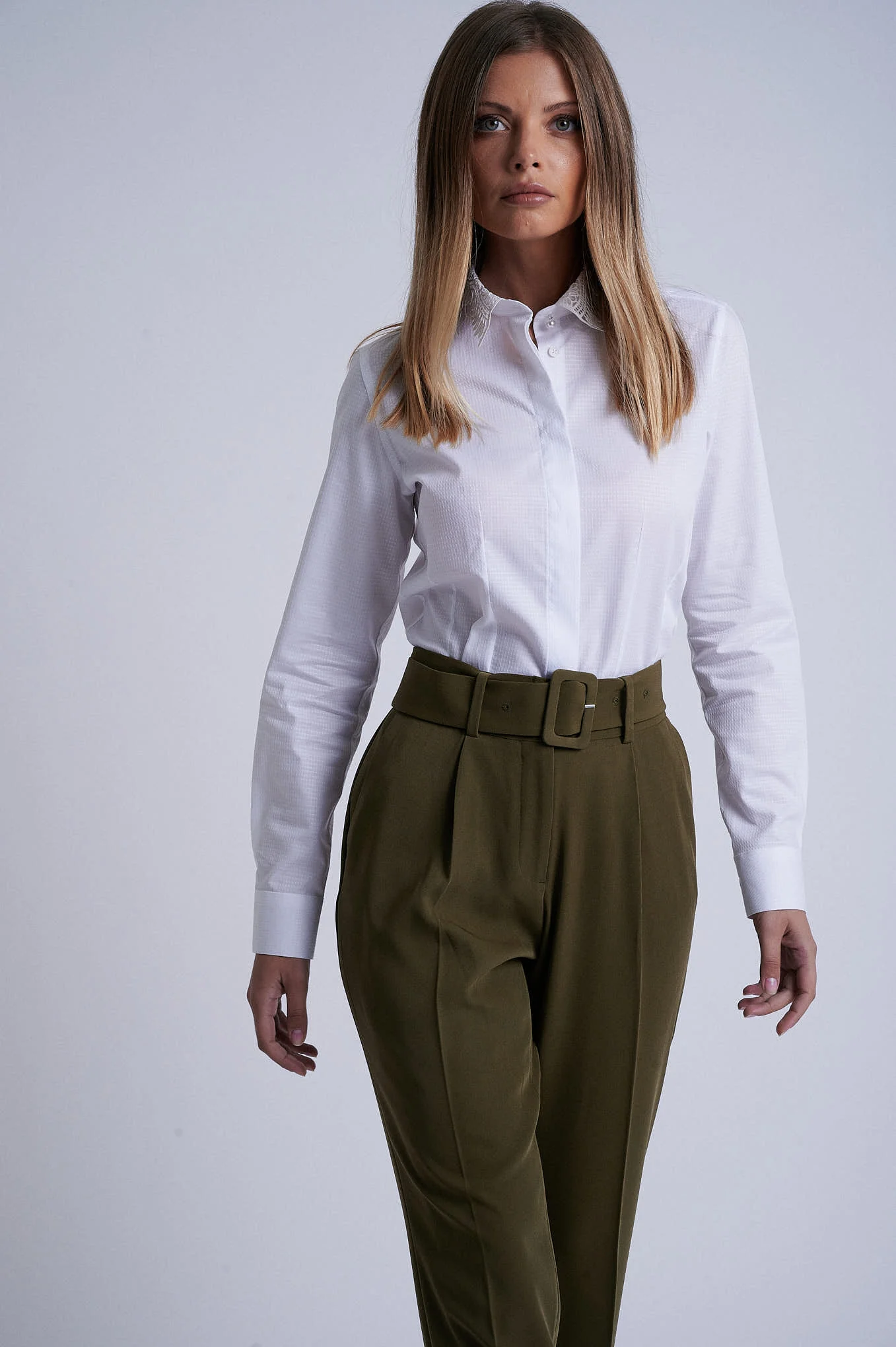 100% cotton collar shirt - Image 2