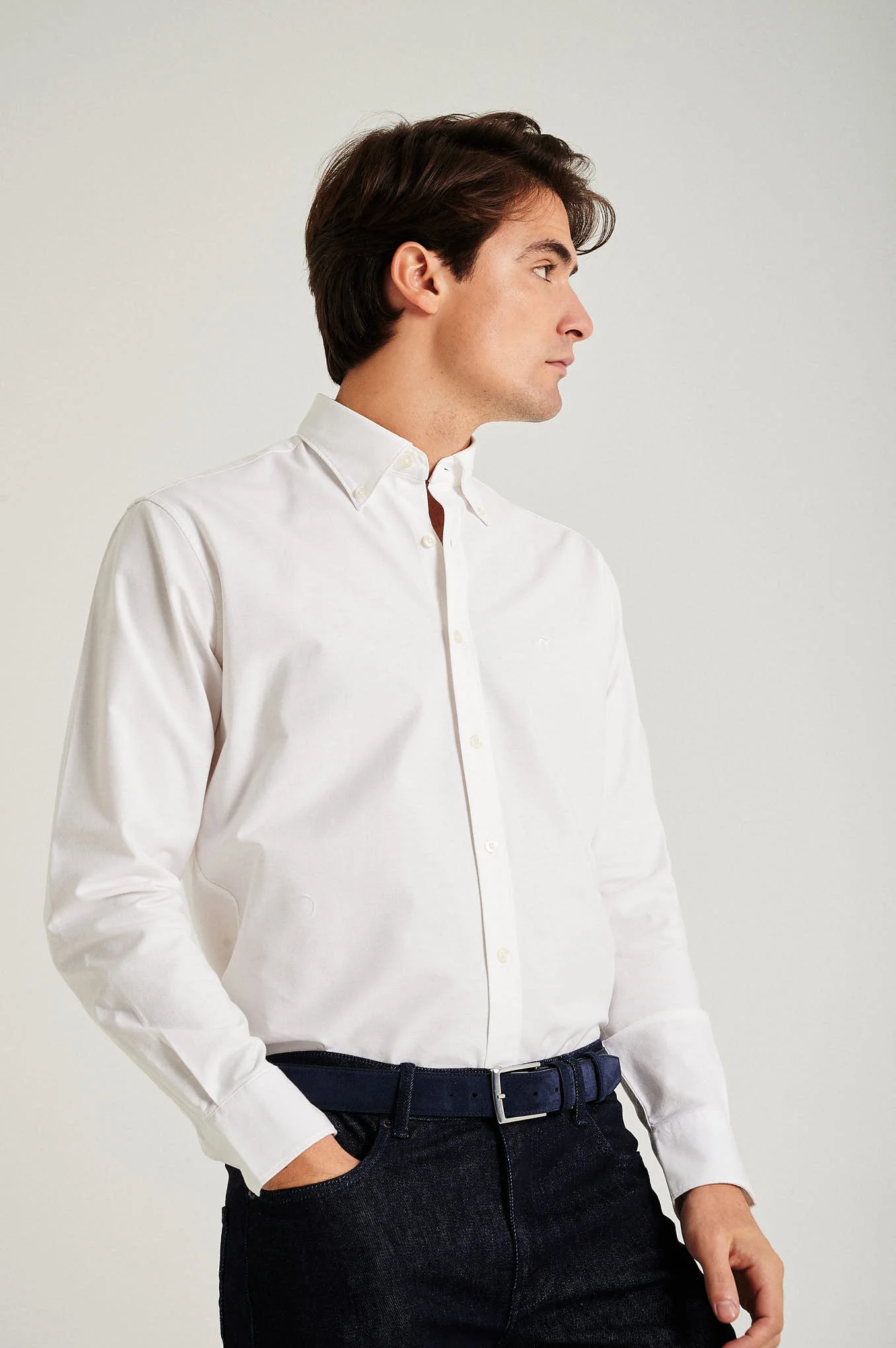 4 Seasons Stretch Oxford Shirt - Image 14