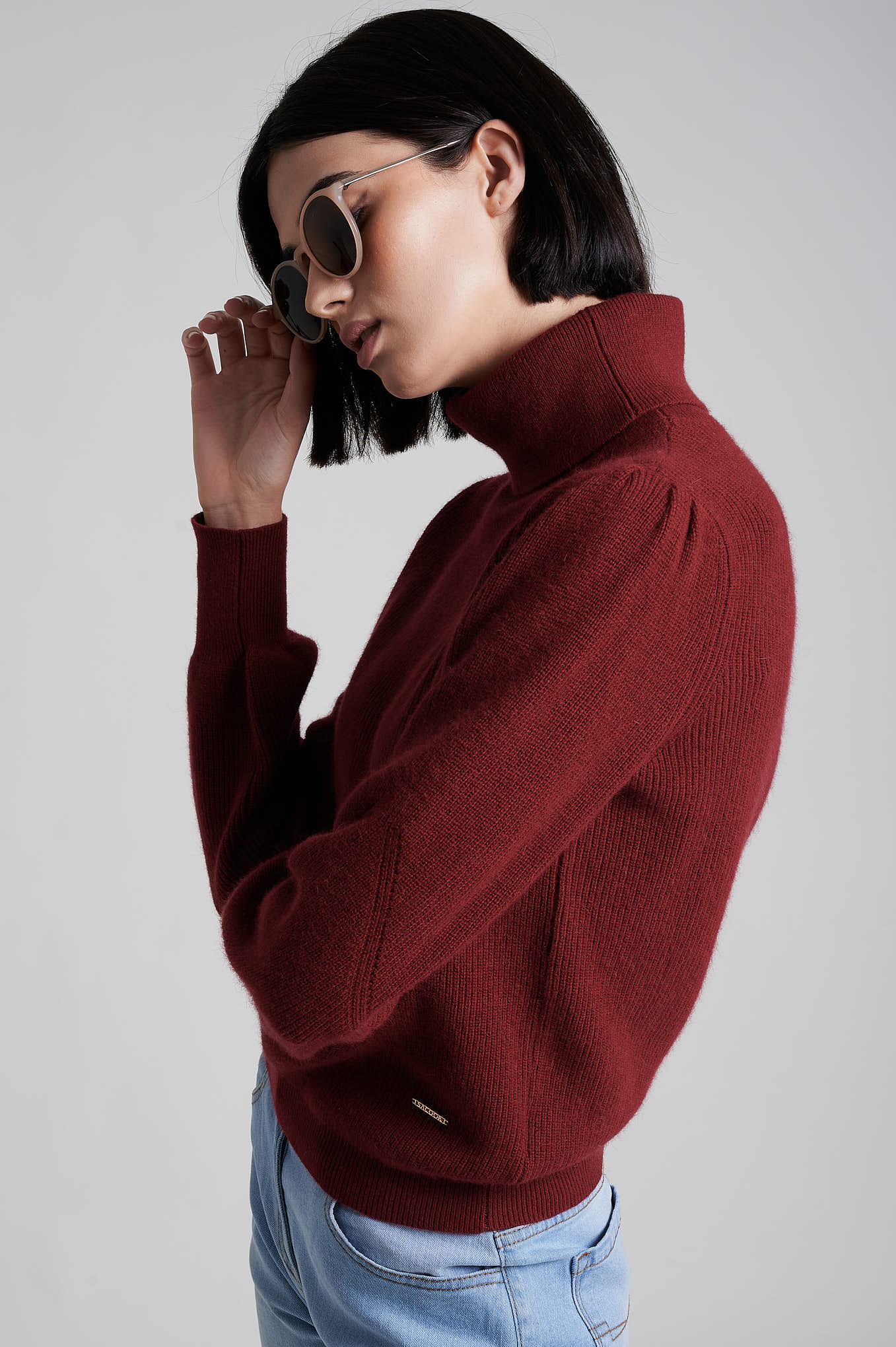 Angora Blend Knit Sweater - Image 11