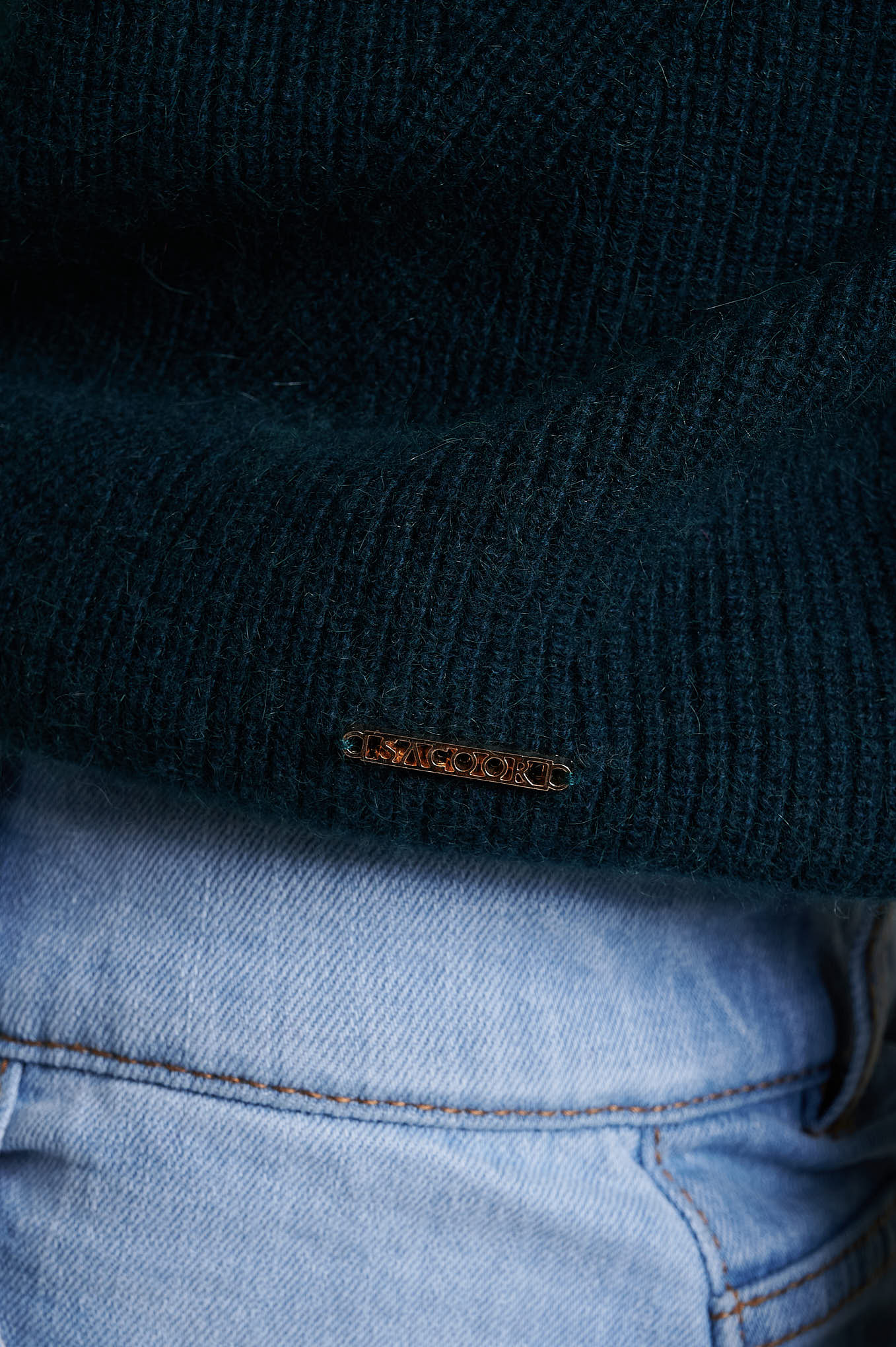 Angora Blend Knit Sweater - Image 7