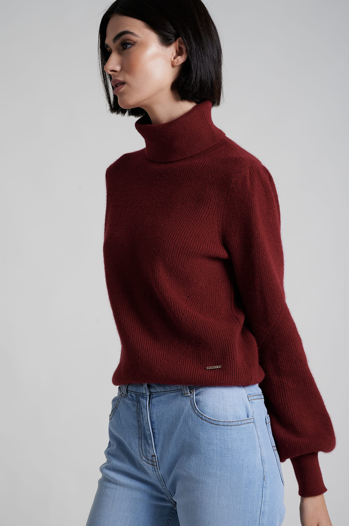 Angora Blend Knit Sweater - Image 9