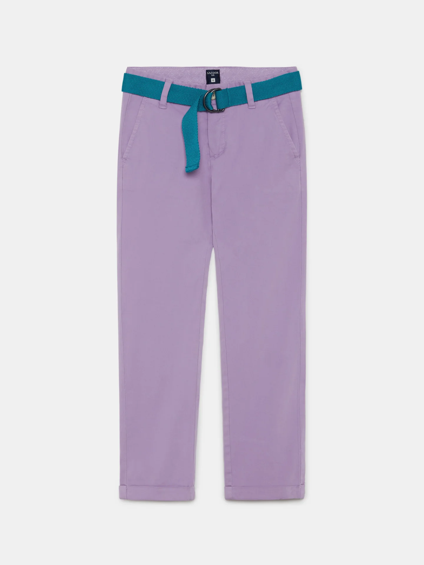 Basic Chino Trousers with Belt - Image 10