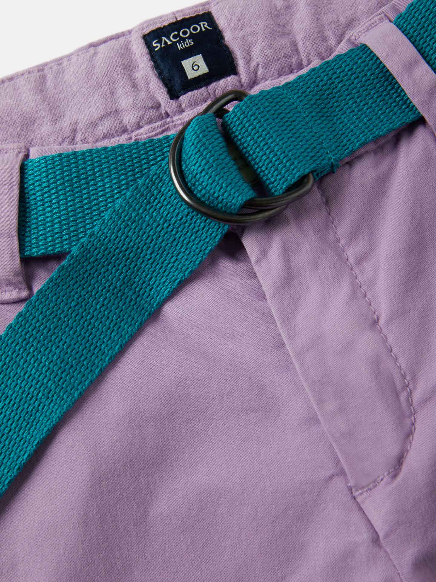 Basic Chino Trousers with Belt - Image 12