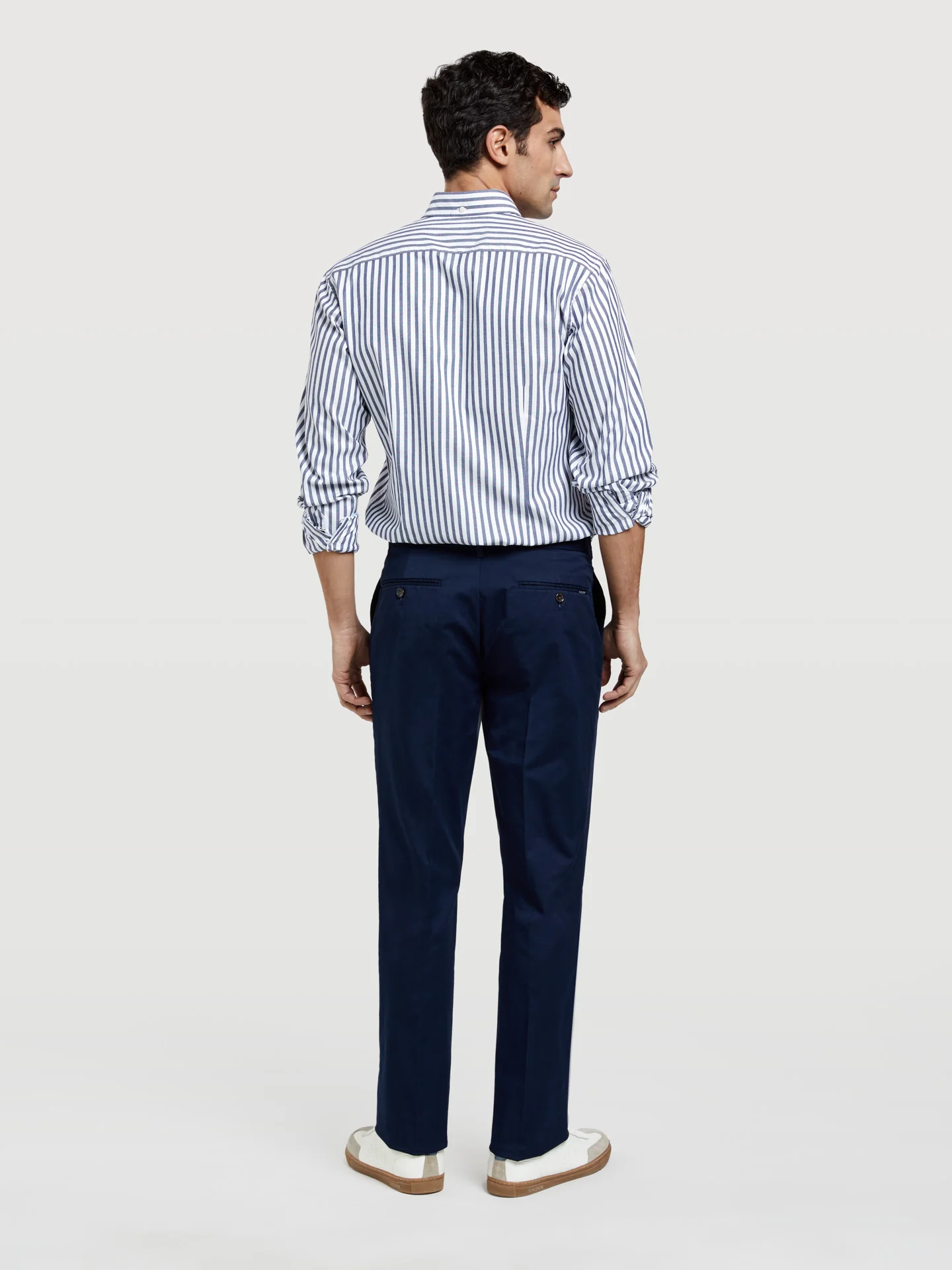 Basic Comfort Cotton regular fit Chino Trouser - Image 5