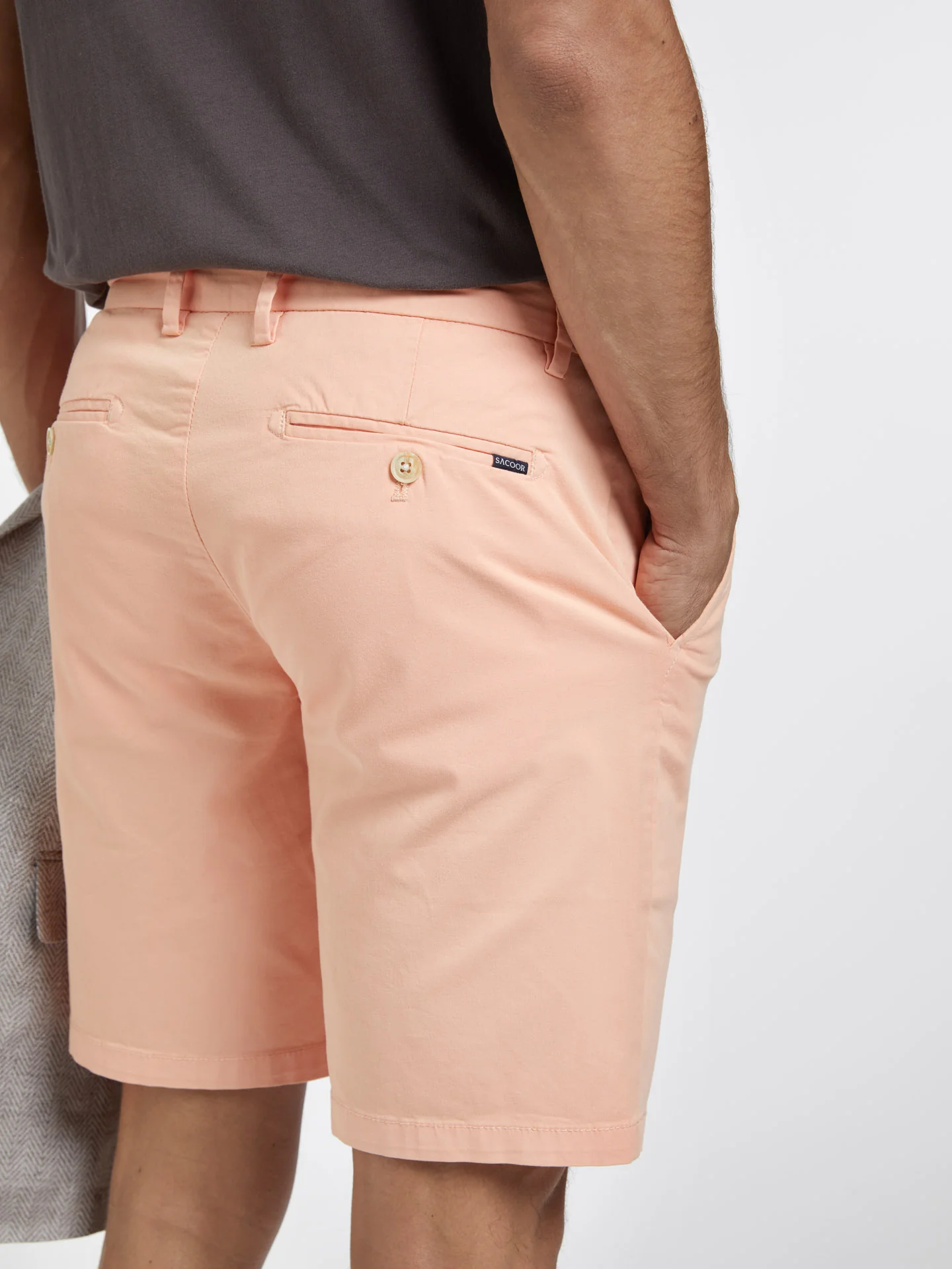 Basic Comfort Slim Fit Bermuda in Garment Dye - Image 15