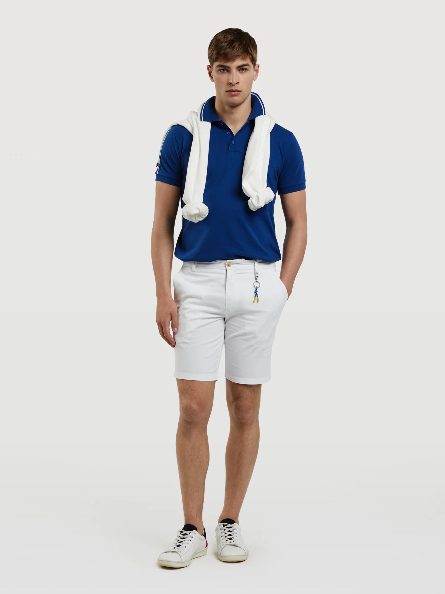 Basic Comfort Slim Fit Bermuda in Garment Dye - Image 28