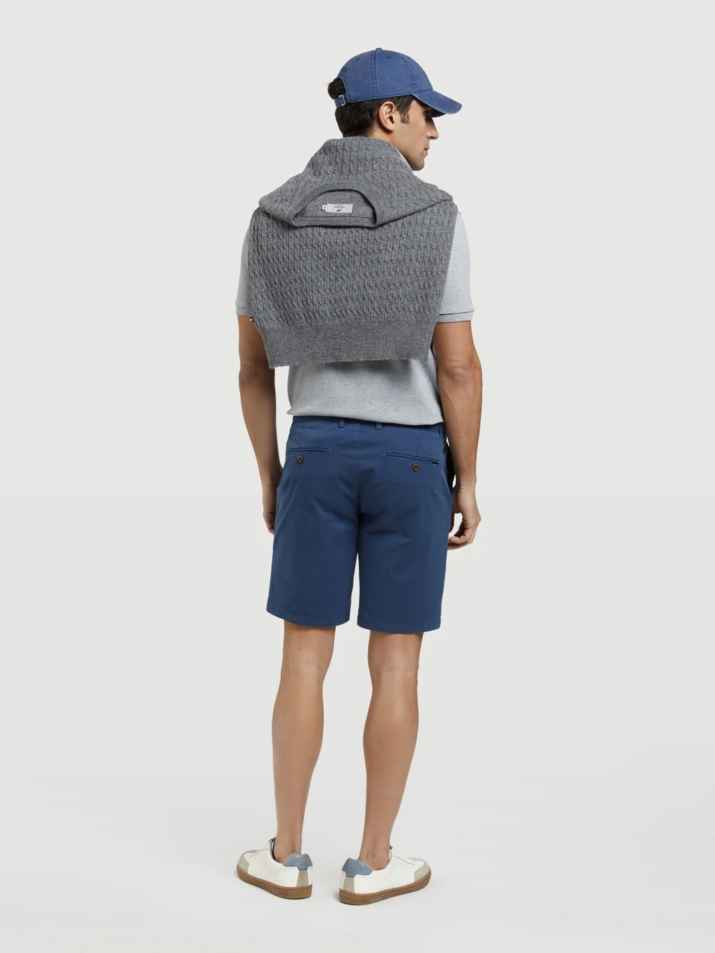 Basic Comfort Slim Fit Bermuda in Garment Dye - Image 6