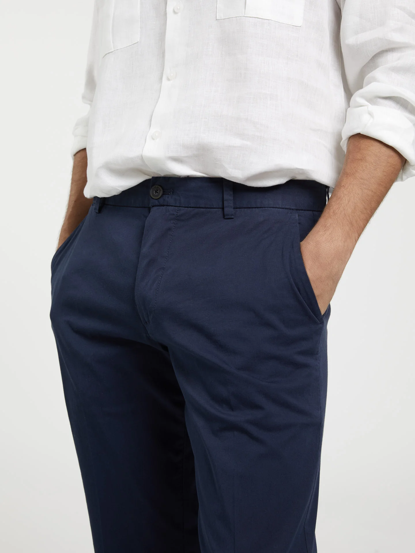 Basic Respekt Cotton regular fit Chino Trouser - Image 3