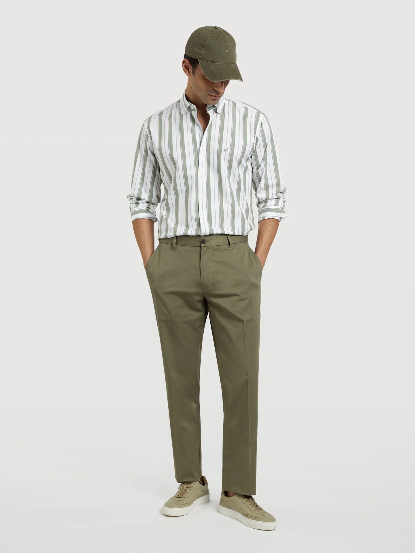 Basic Respekt Cotton regular fit Chino Trouser - Image 4