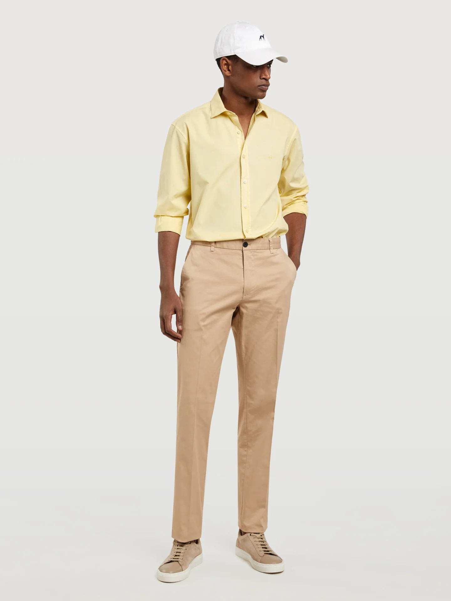 Basic Respekt Cotton regular fit Chino Trouser - Image 7