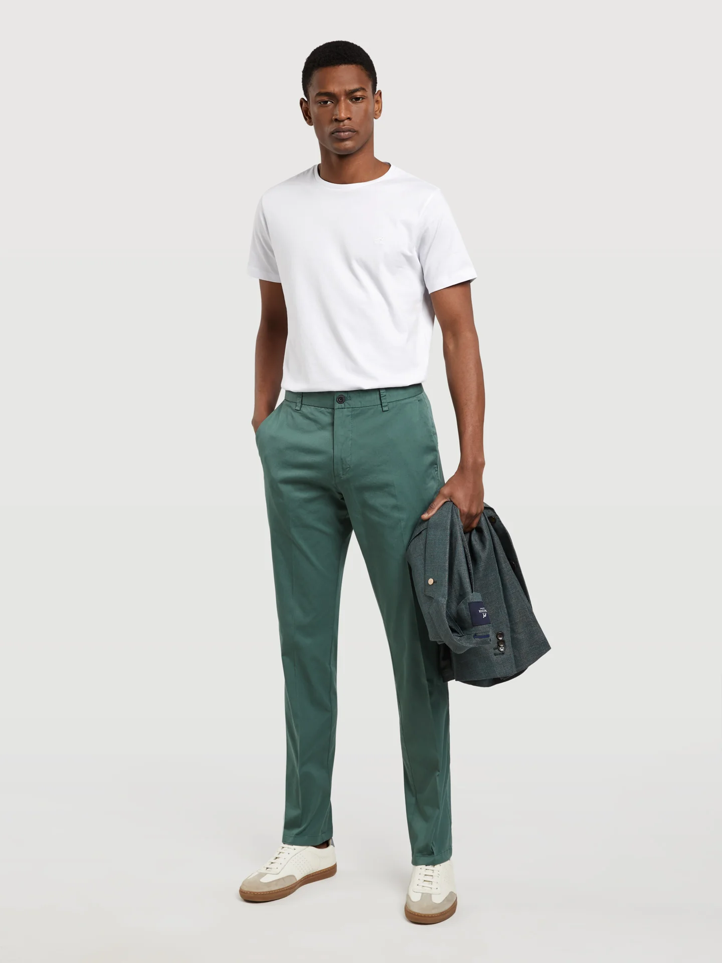 Basic Respekt Cotton slim fit Chino Trouser - Image 15