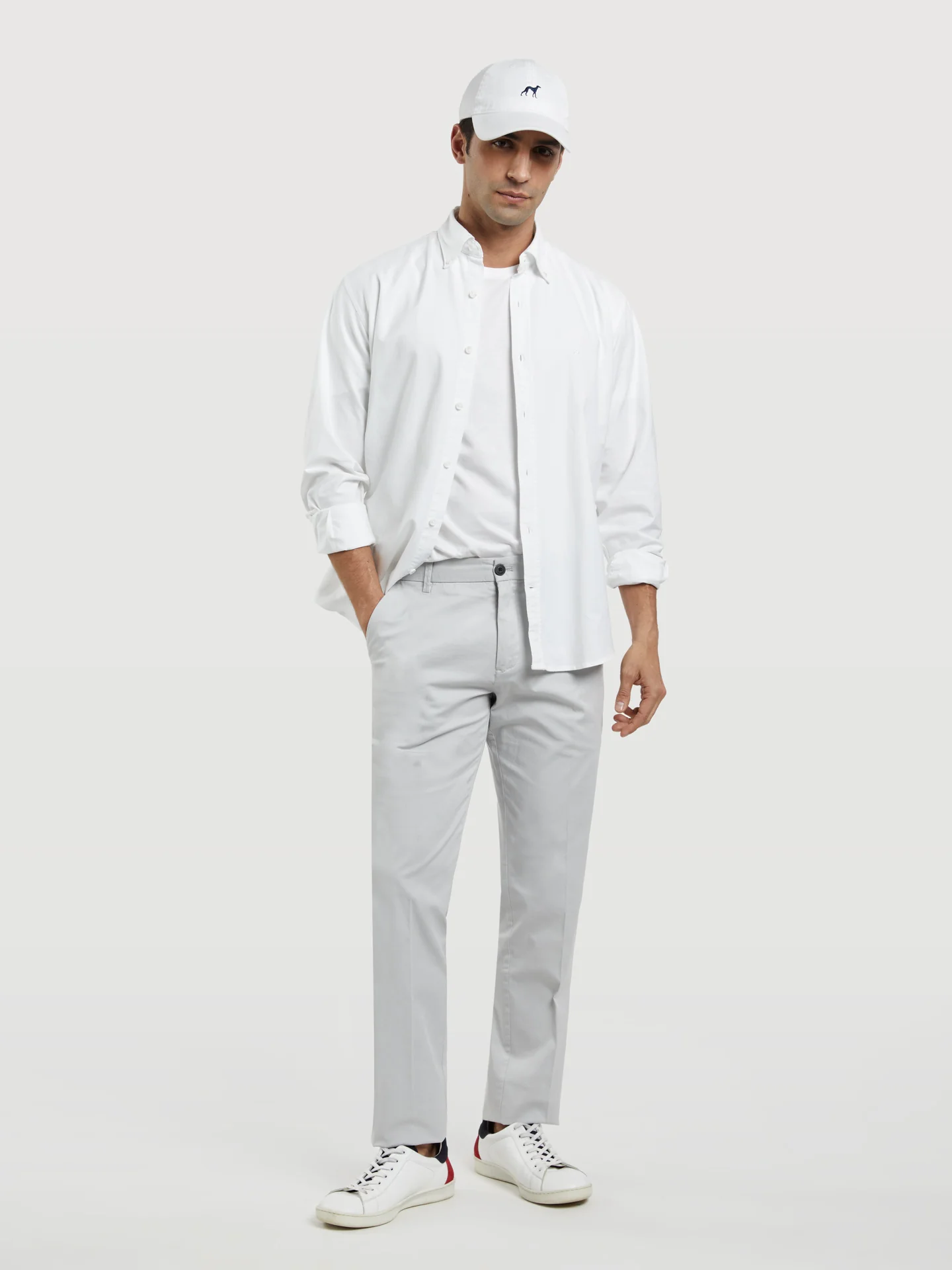 Basic Respekt Cotton slim fit Chino Trouser - Image 18