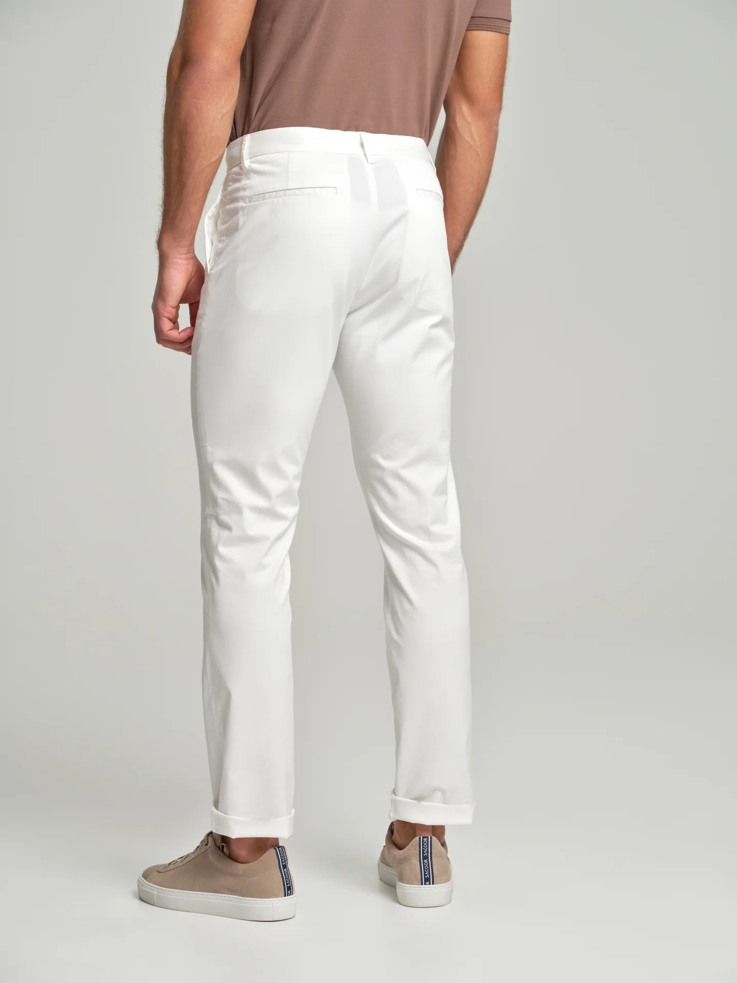 Basic slim fit chino trousers - Image 11