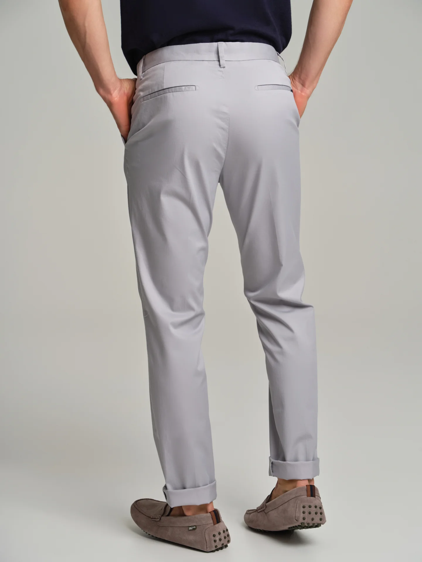 Basic slim fit chino trousers - Image 8