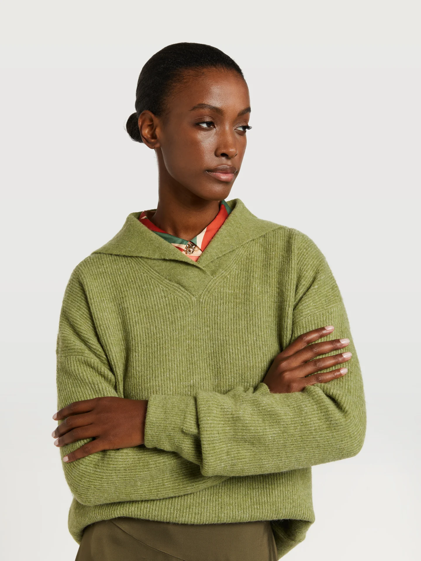 Big collar sweater - Image 4