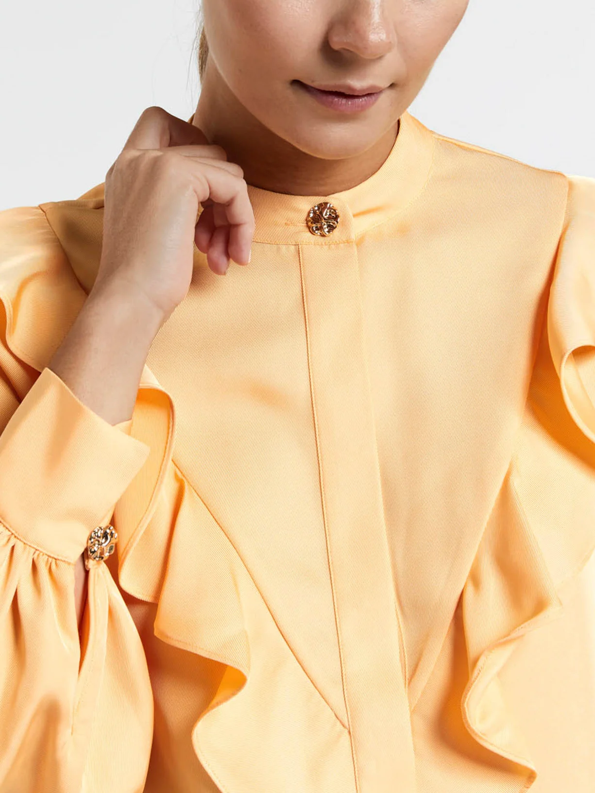 Blouse with ruffled detailing - Image 2