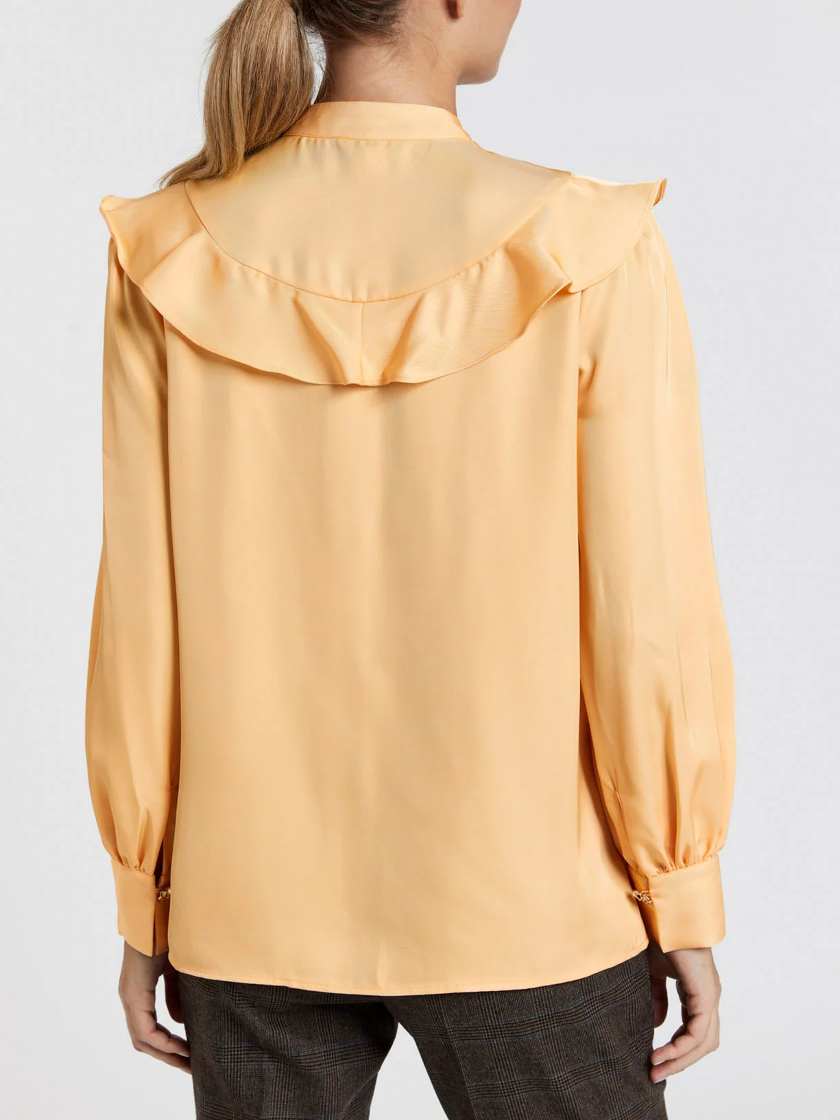 Blouse with ruffled detailing - Image 3