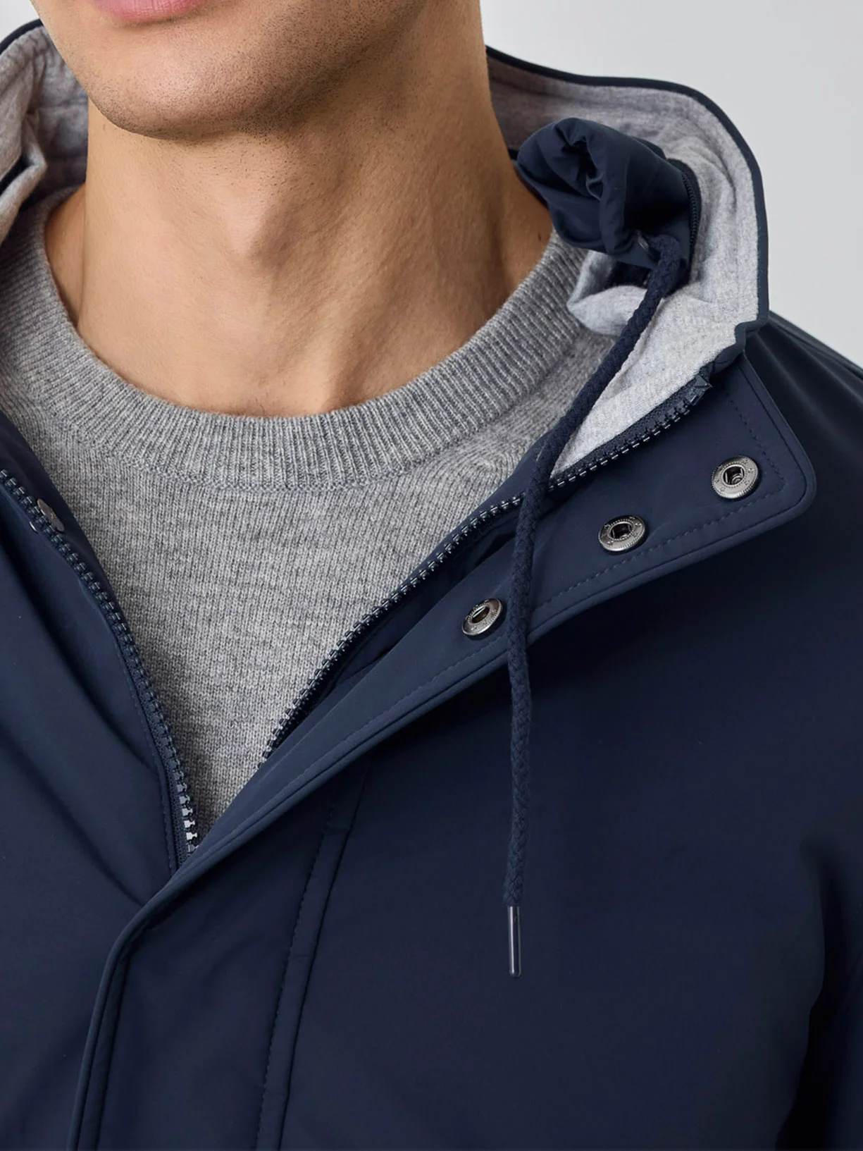 Bomber Jacket With Zip Pockets And Double Zipper - Image 8