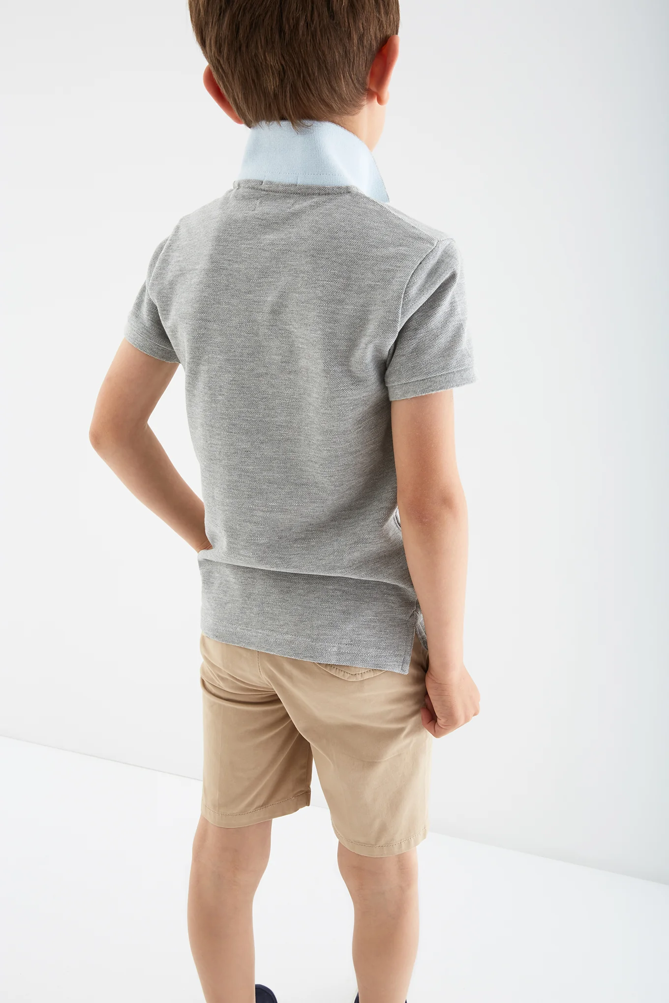 Boys' Basic Piquet Polo - Image 12