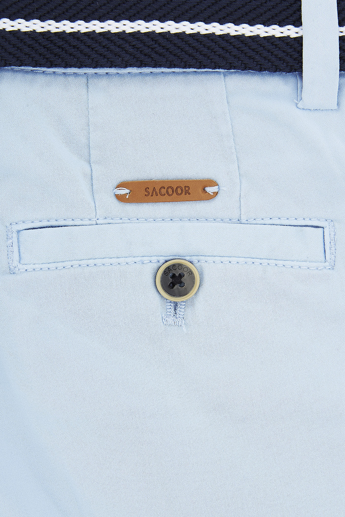 Boy's Casual Chinos with Belt - Image 6