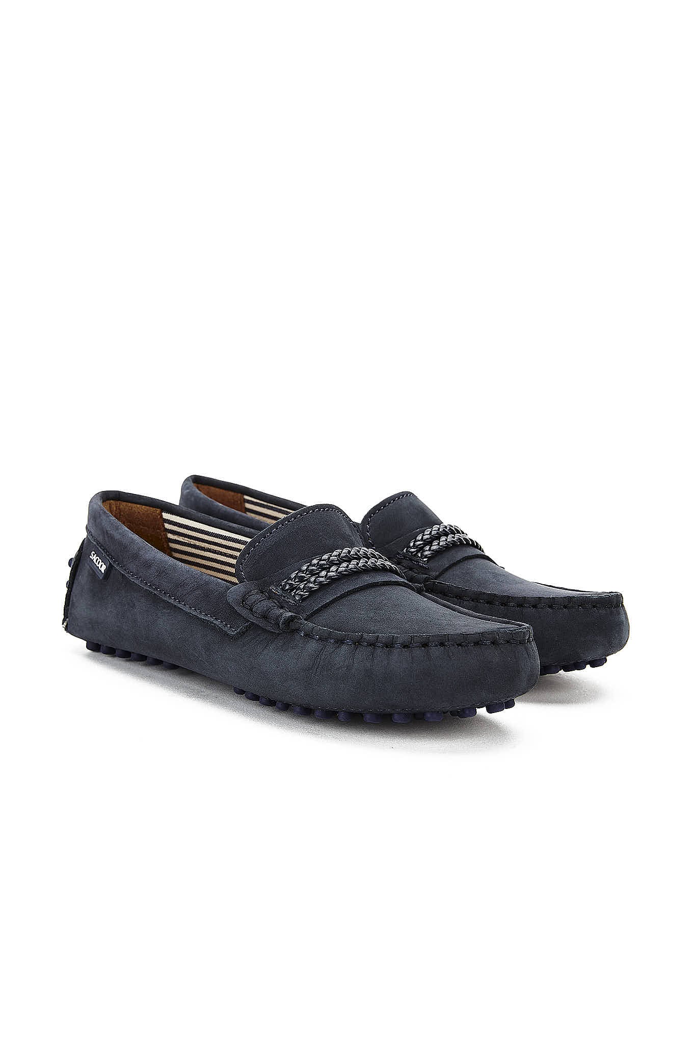 Boy?s Casual Driver Shoes in Genuine Leather - Image 2