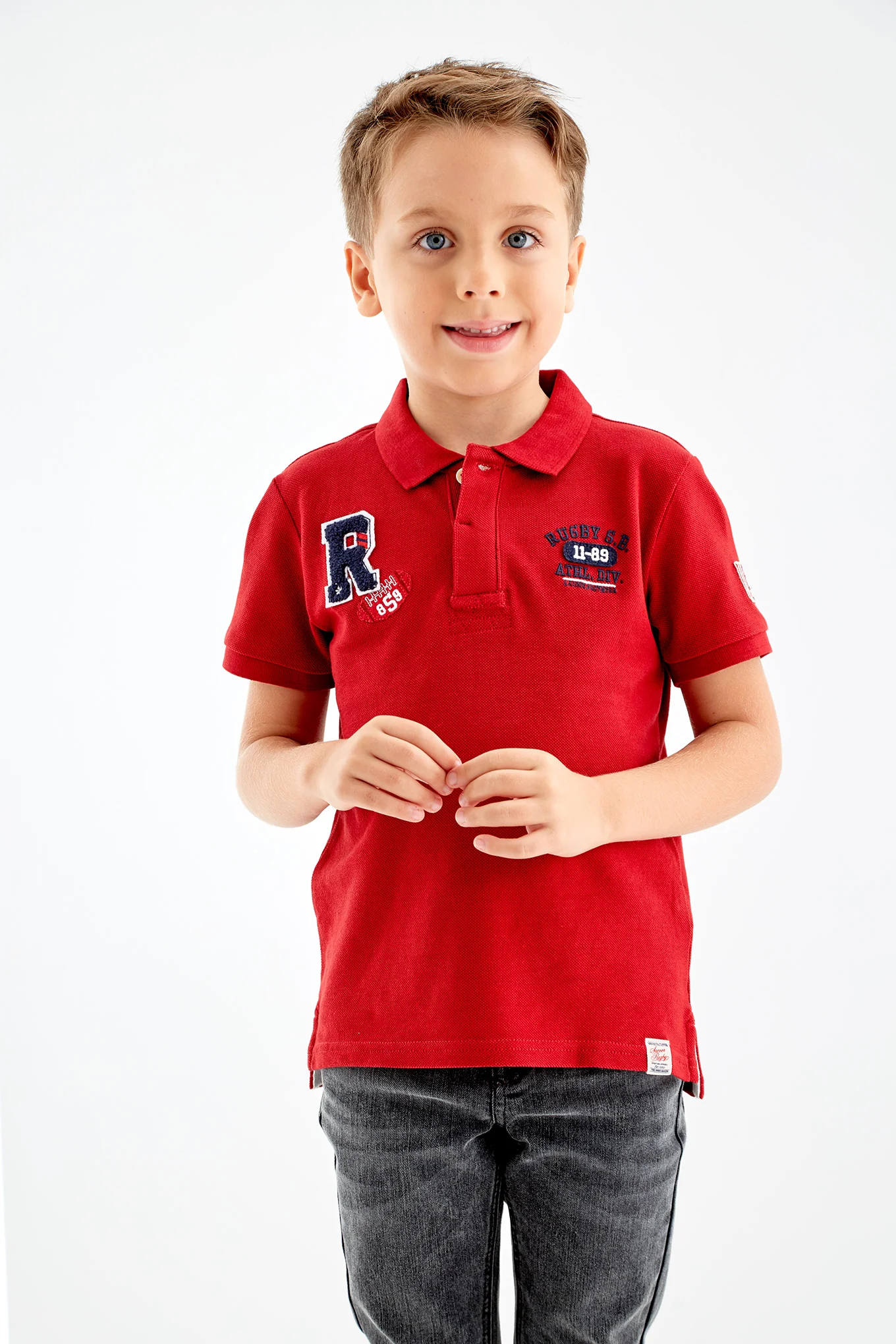 Boys' Piquet Polo Sport - Image 3
