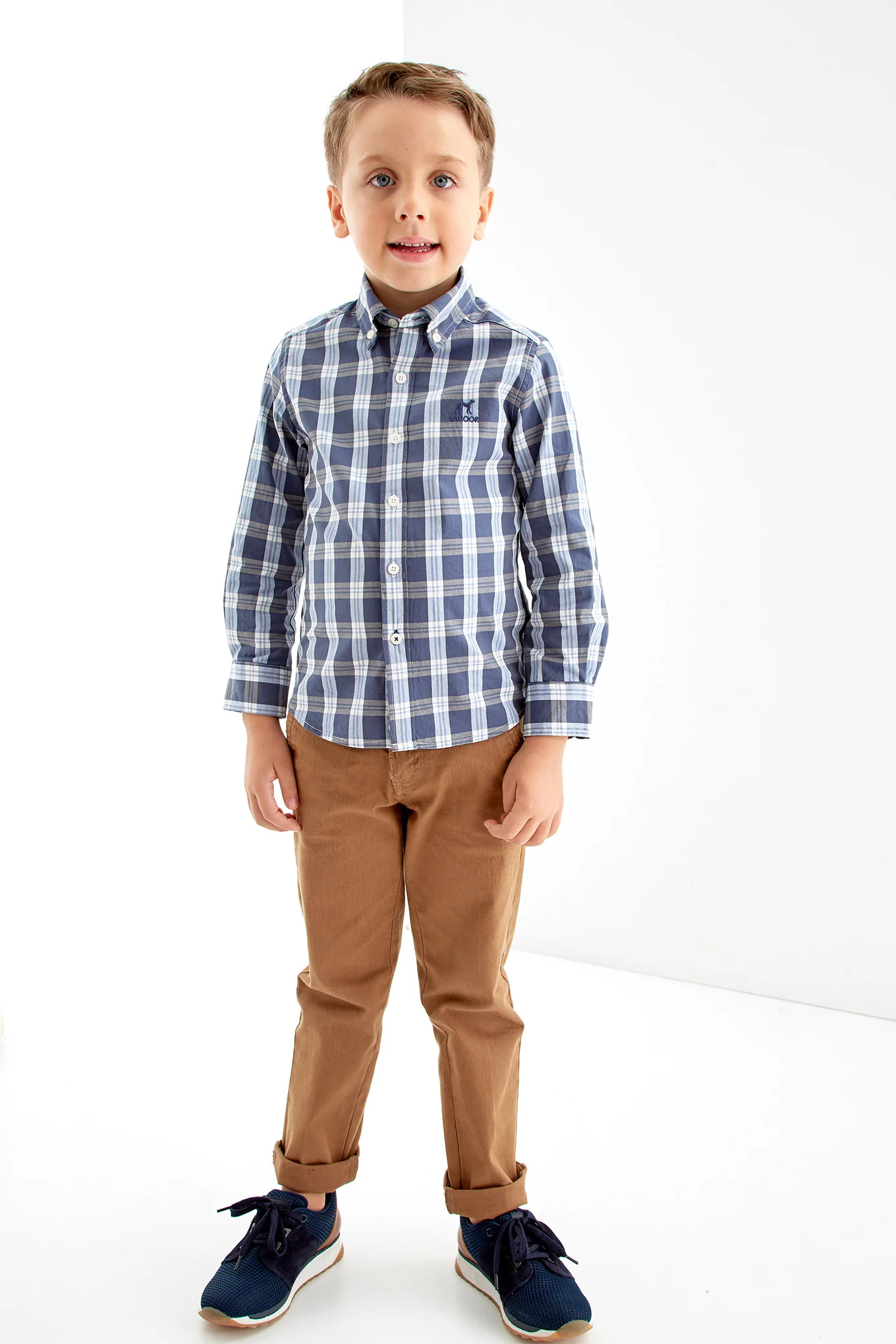 Boys' Plaid Shirt