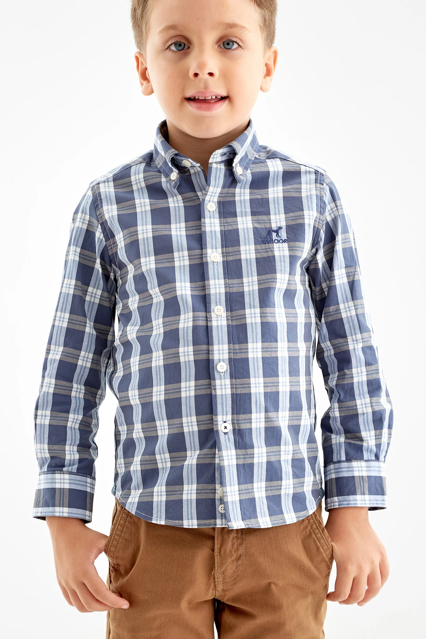 Boys' Plaid Shirt - Image 3
