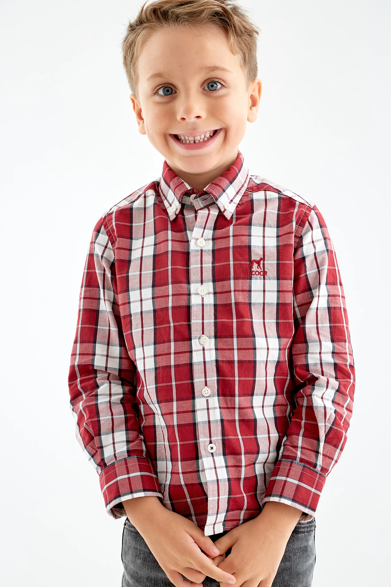 Boys' Plaid Shirt - Image 3