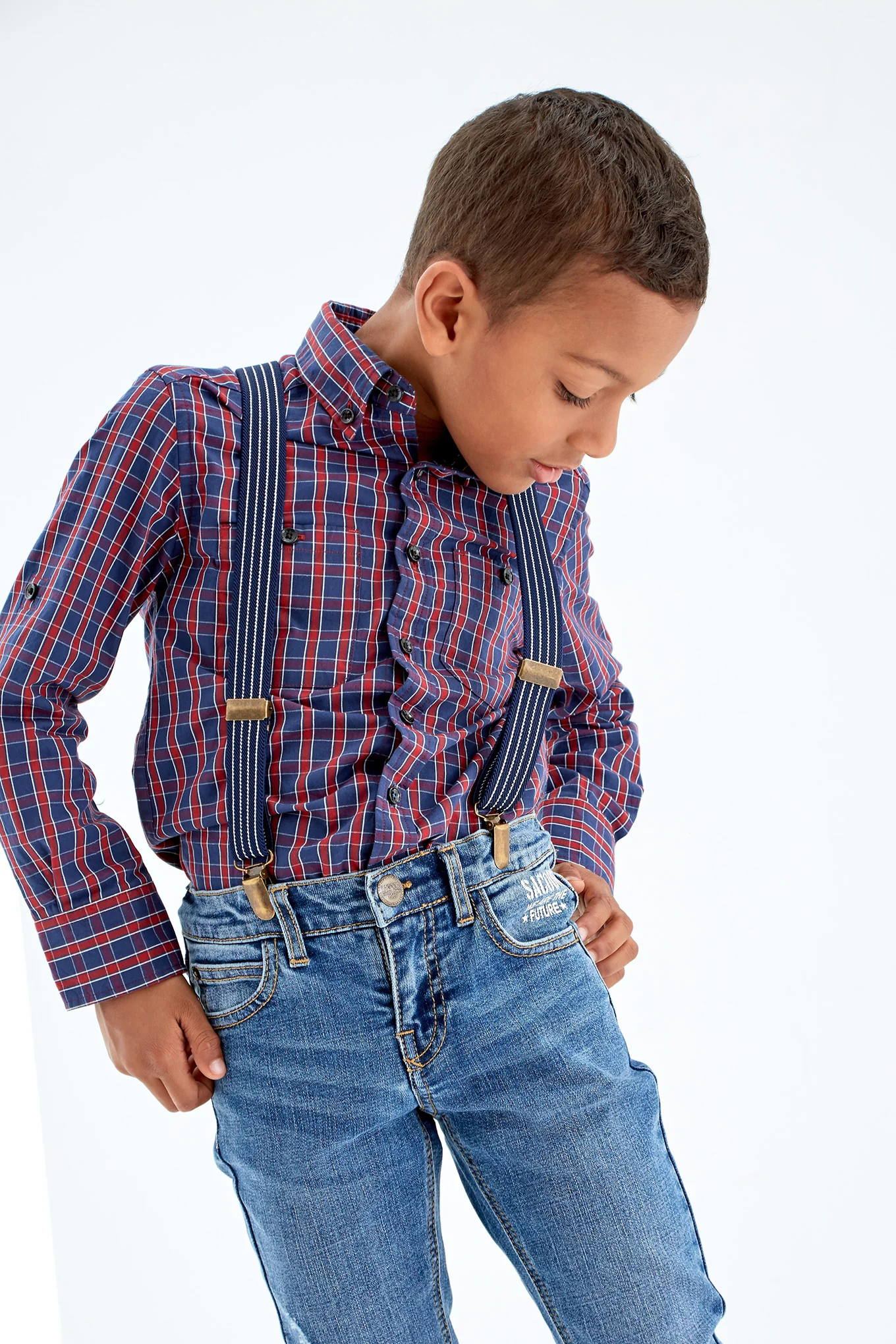 Boys' Plaid Shirt - Image 3