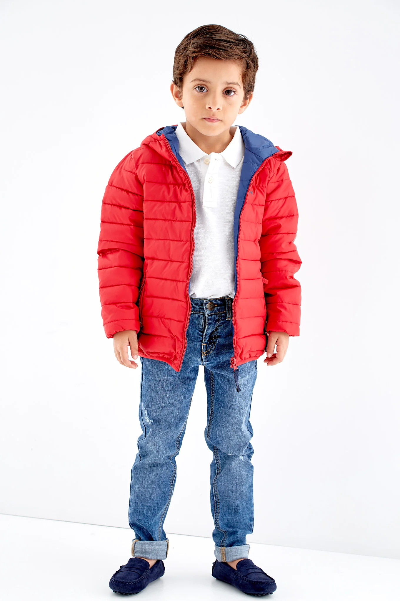Boys' Quilted and Reversible Jacket - Image 6