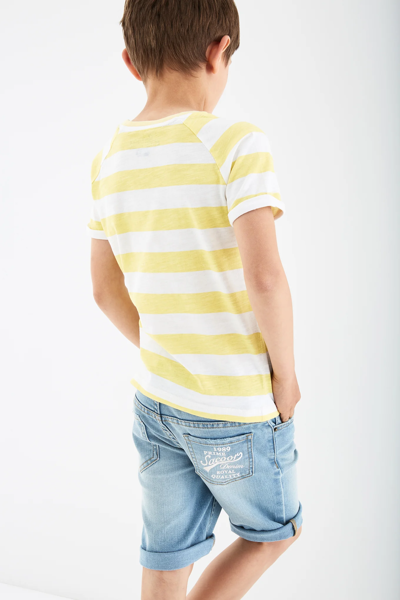 Boys' Striped Sacoor Youth T-Shirt - Image 7