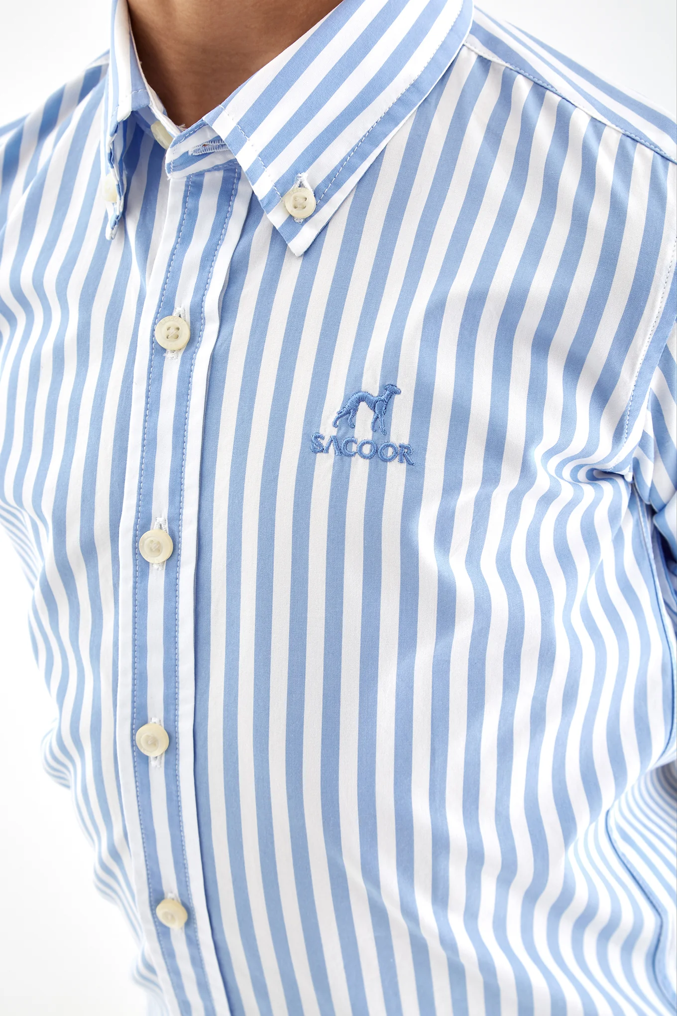 Boys' Striped Sports Shirt - Image 4