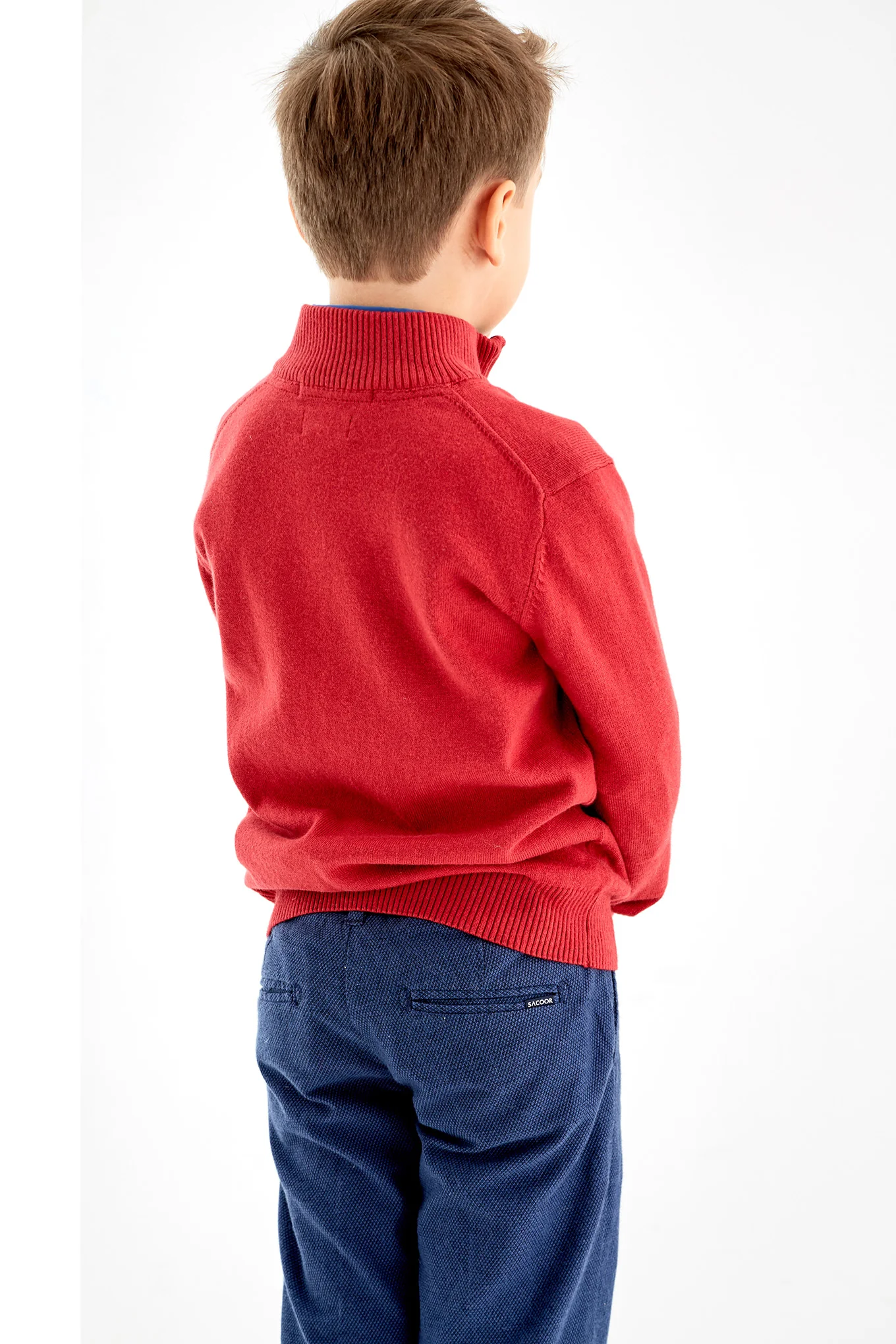 Boys' Zip Knitwear Sweater - Image 17