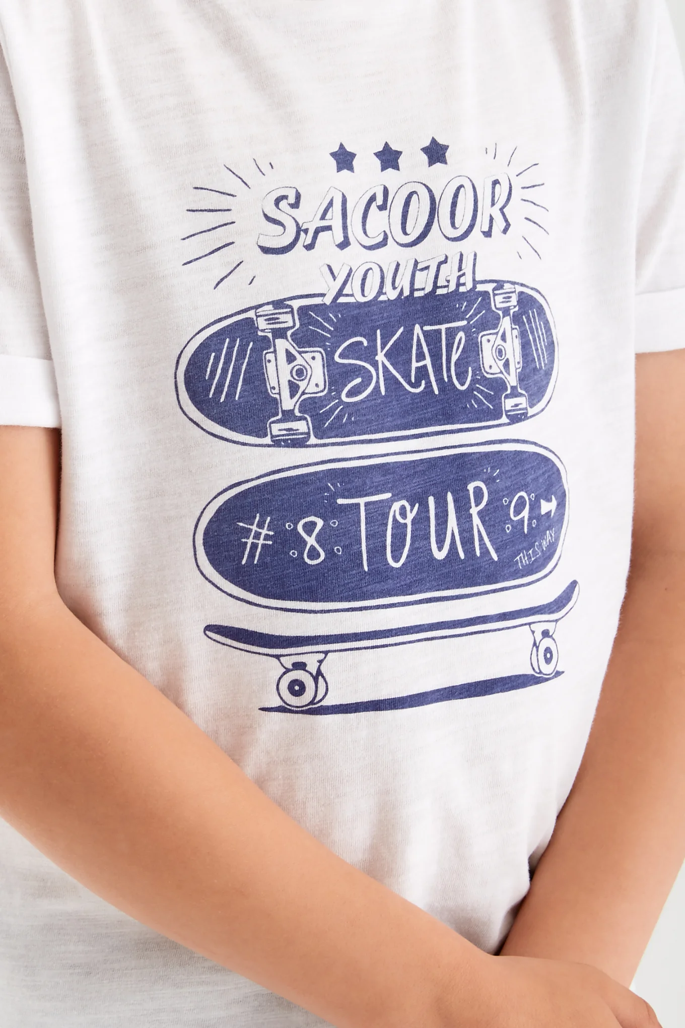 Boys'Cotton Printed T-Shirt - Image 5