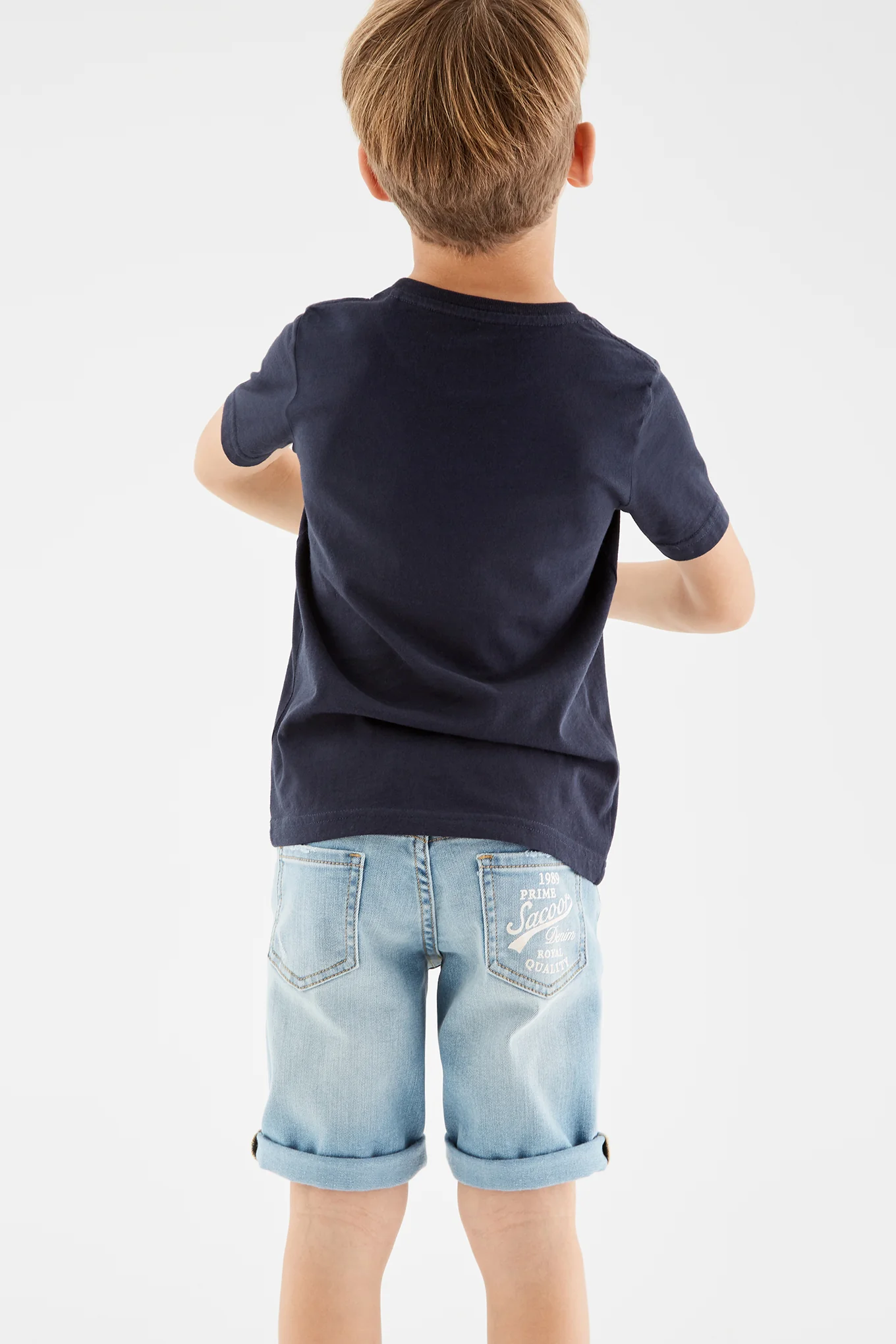 Boys'Plain Sports T-Shirt - Image 2