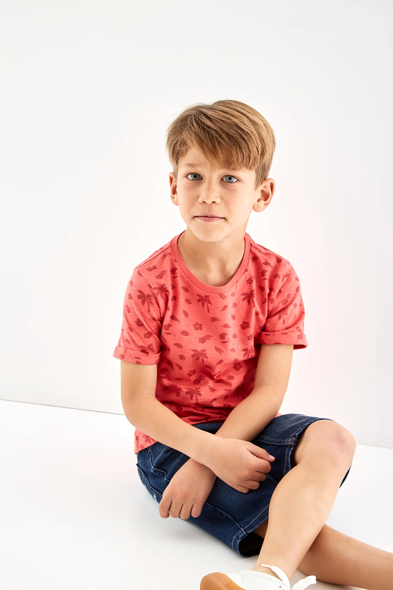 Boys'Tropical Print T-Shirt - Image 13