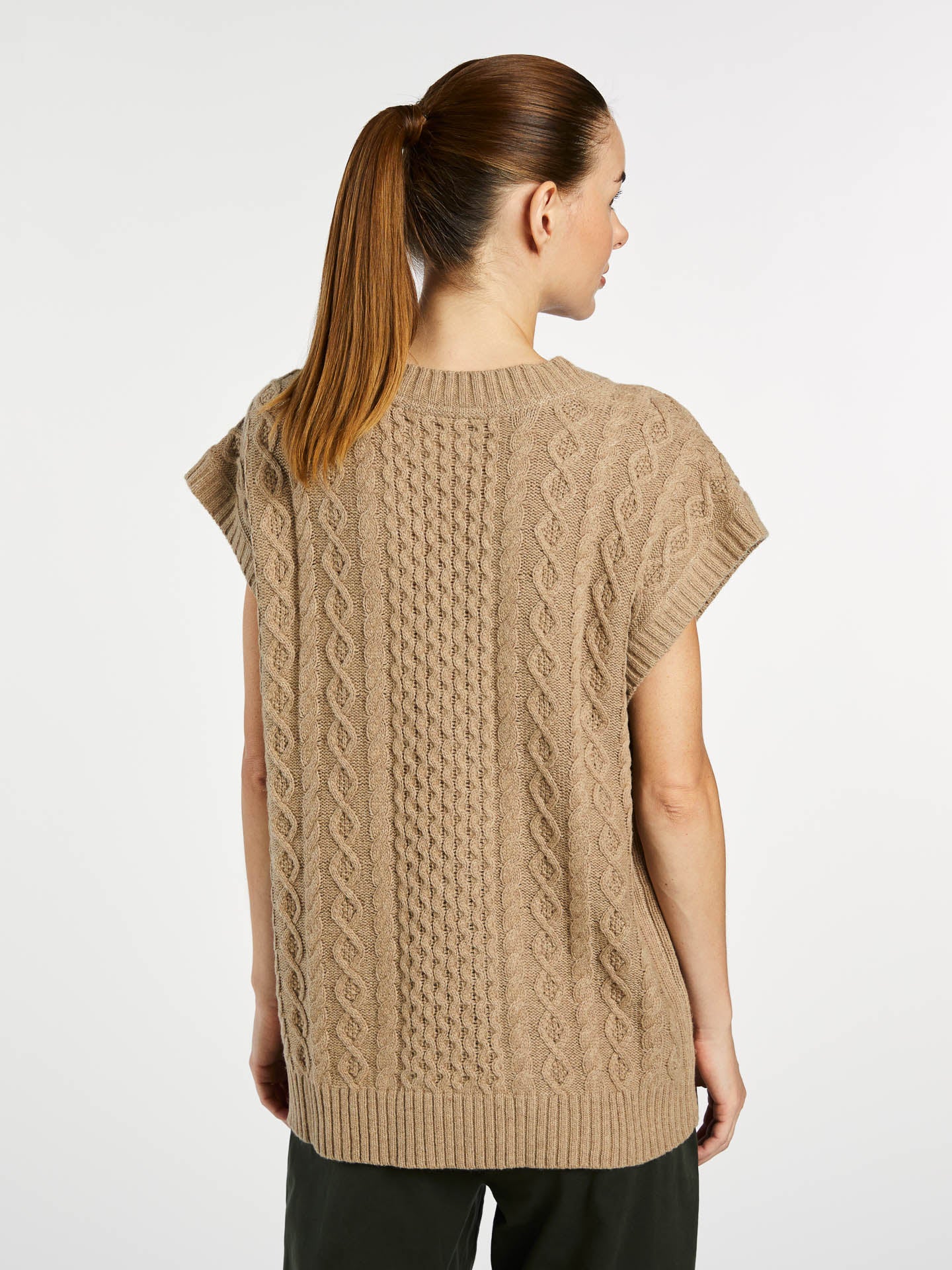 Cable Knit Vest - Image 5