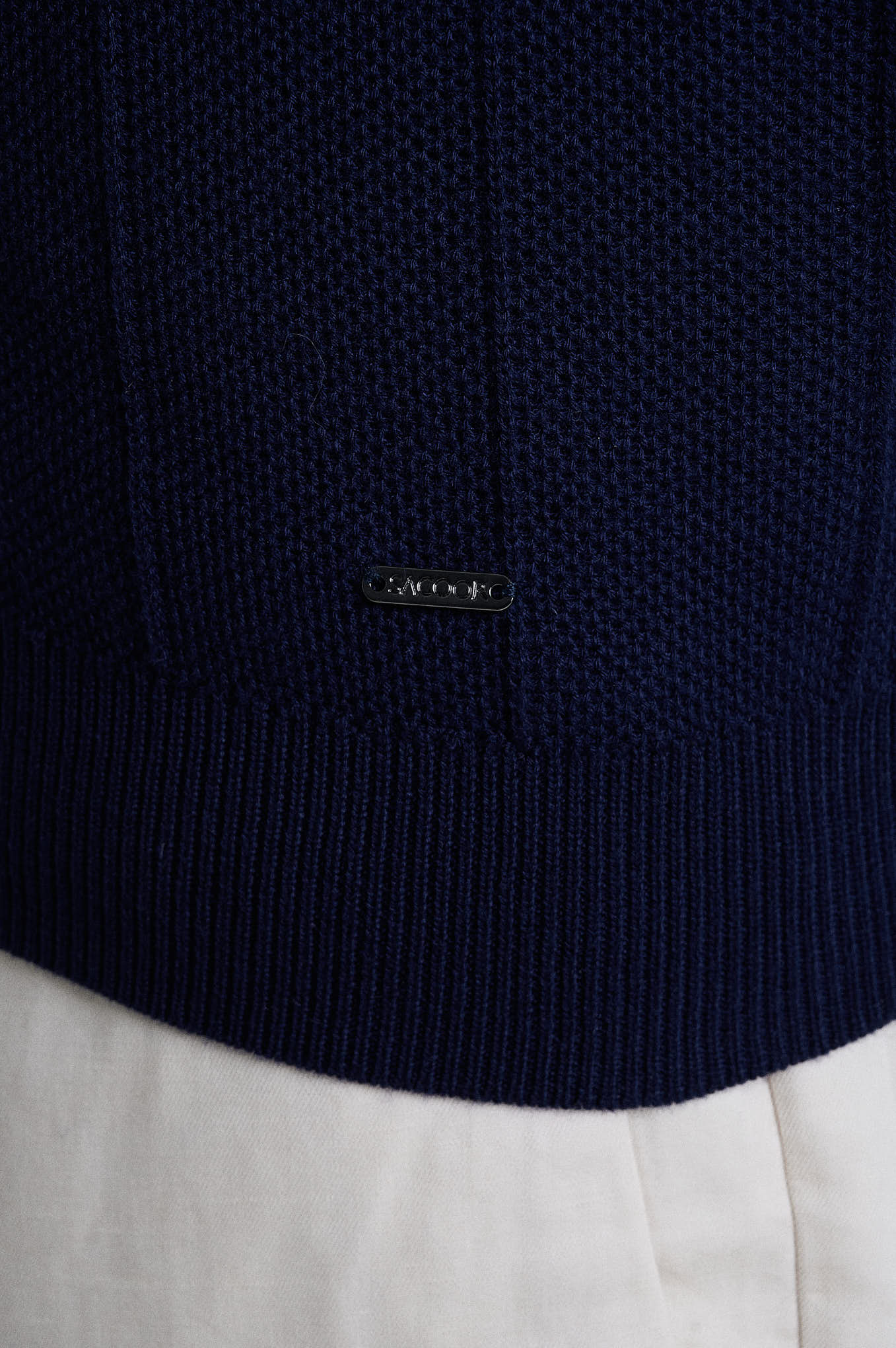 Cardigan in cotton silk - Image 8