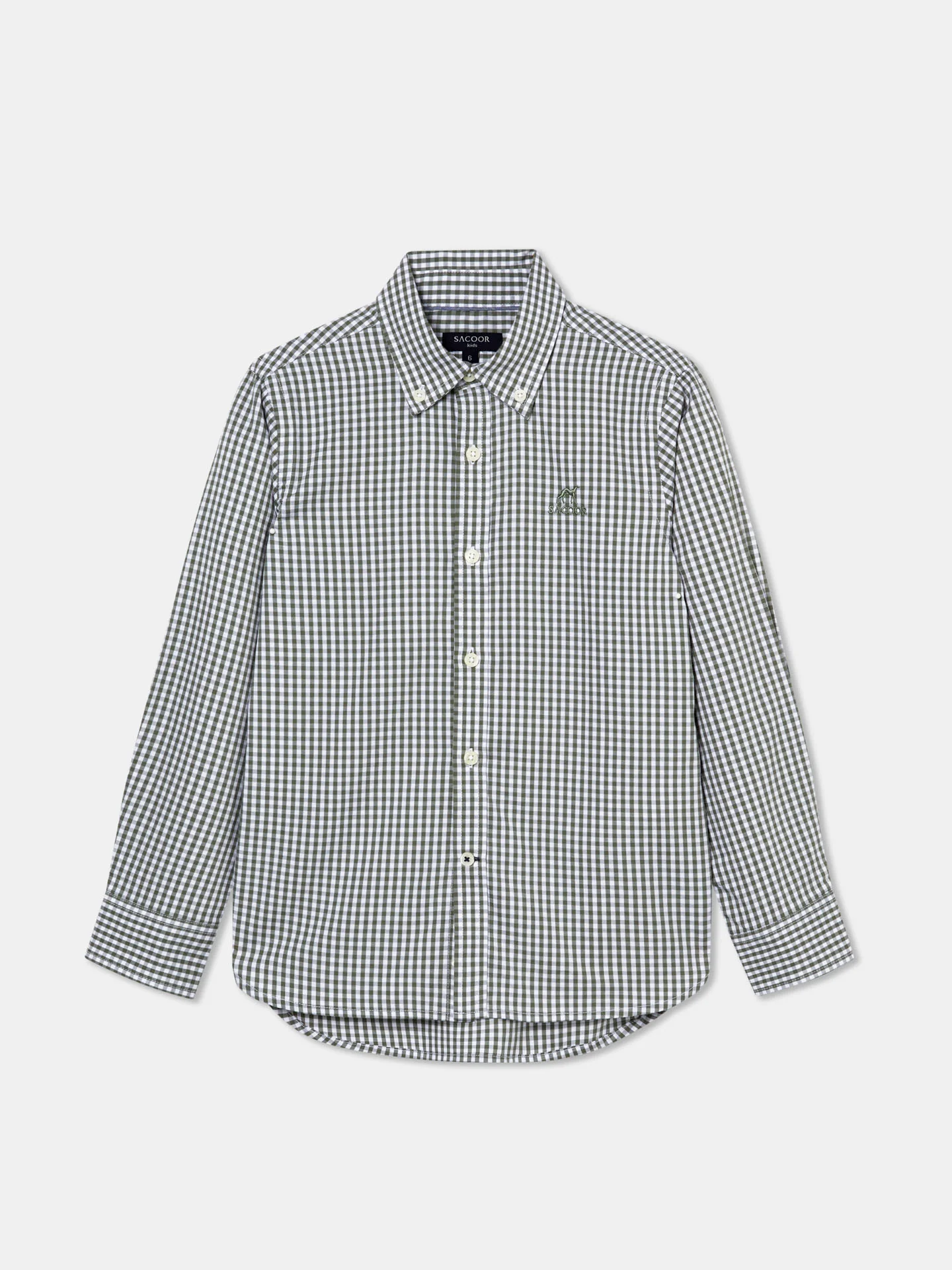 Casual Checked Oxford Shirt