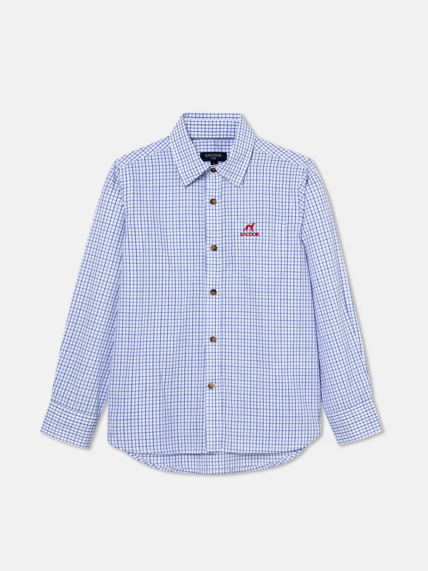 Casual Checked Poplin Shirt