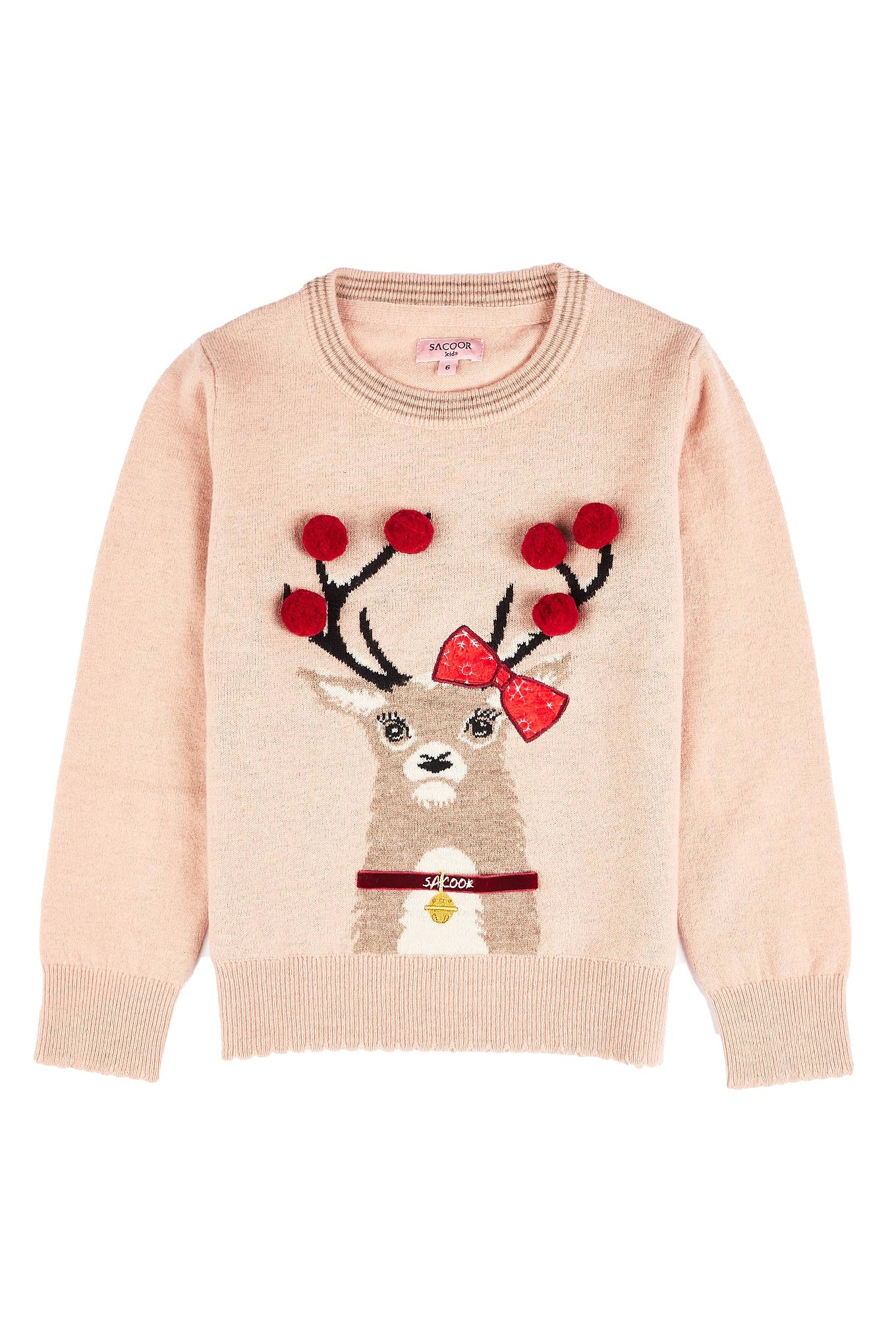Casual Girl's Knitted Sweater - Image 2