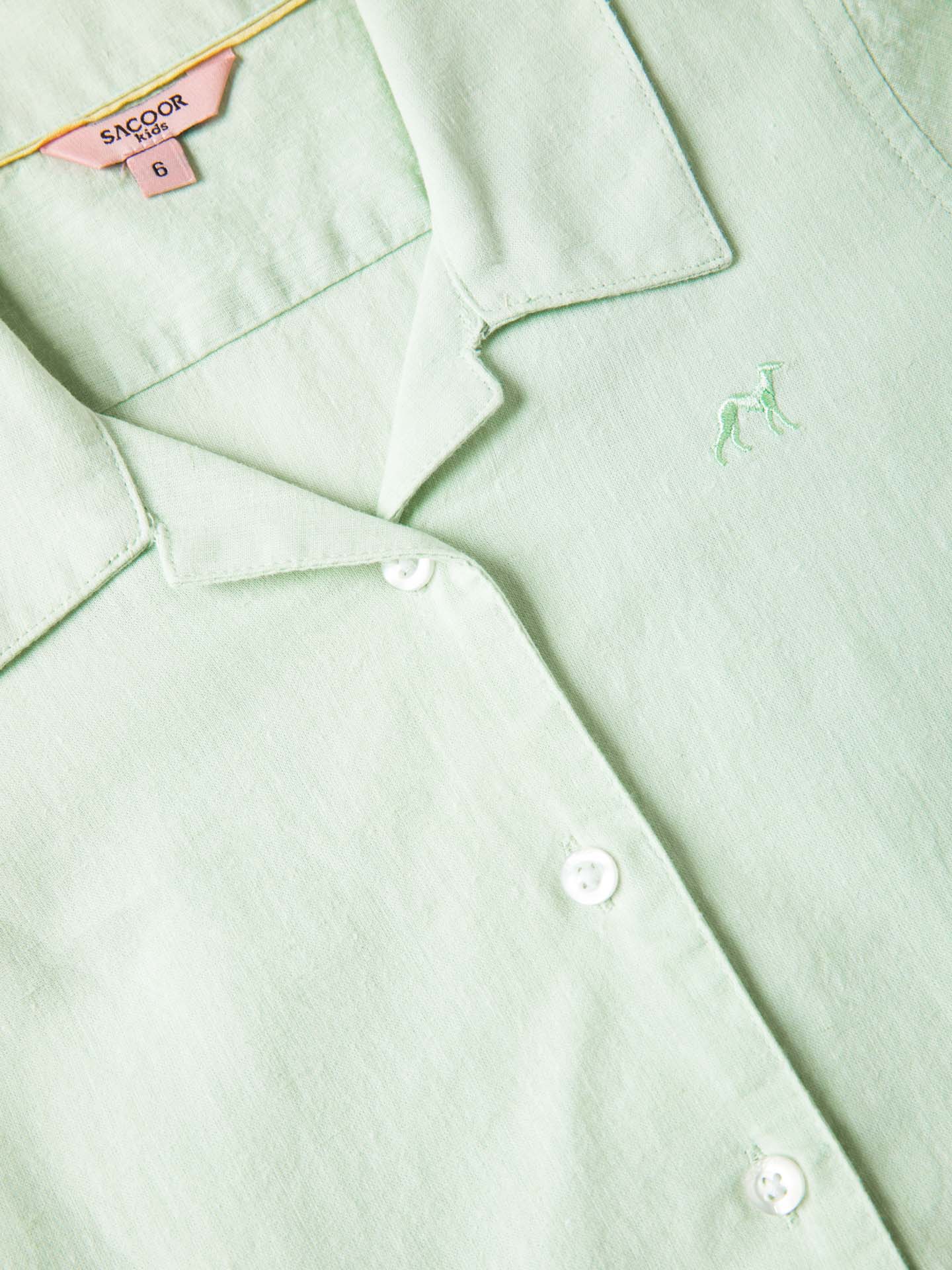 Casual Linen Shirt Dress - Image 3