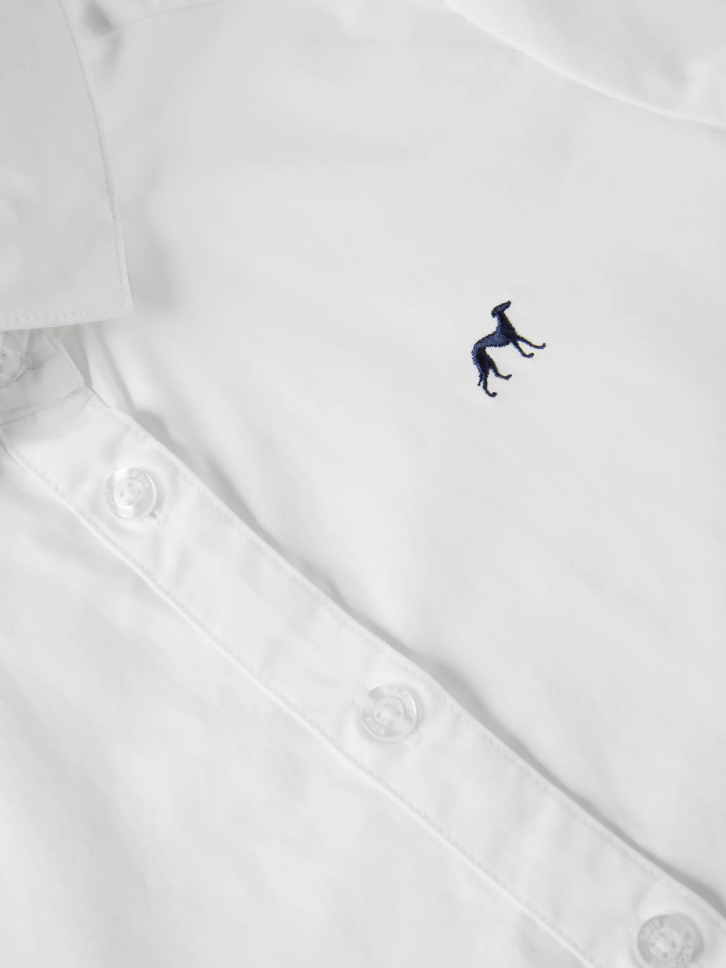 Casual Plain colour poplin Shirt - Image 12