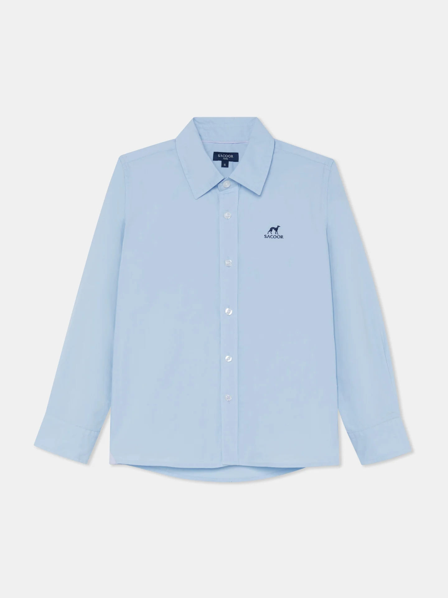 Casual Plain colour Poplin Shirt - Image 4