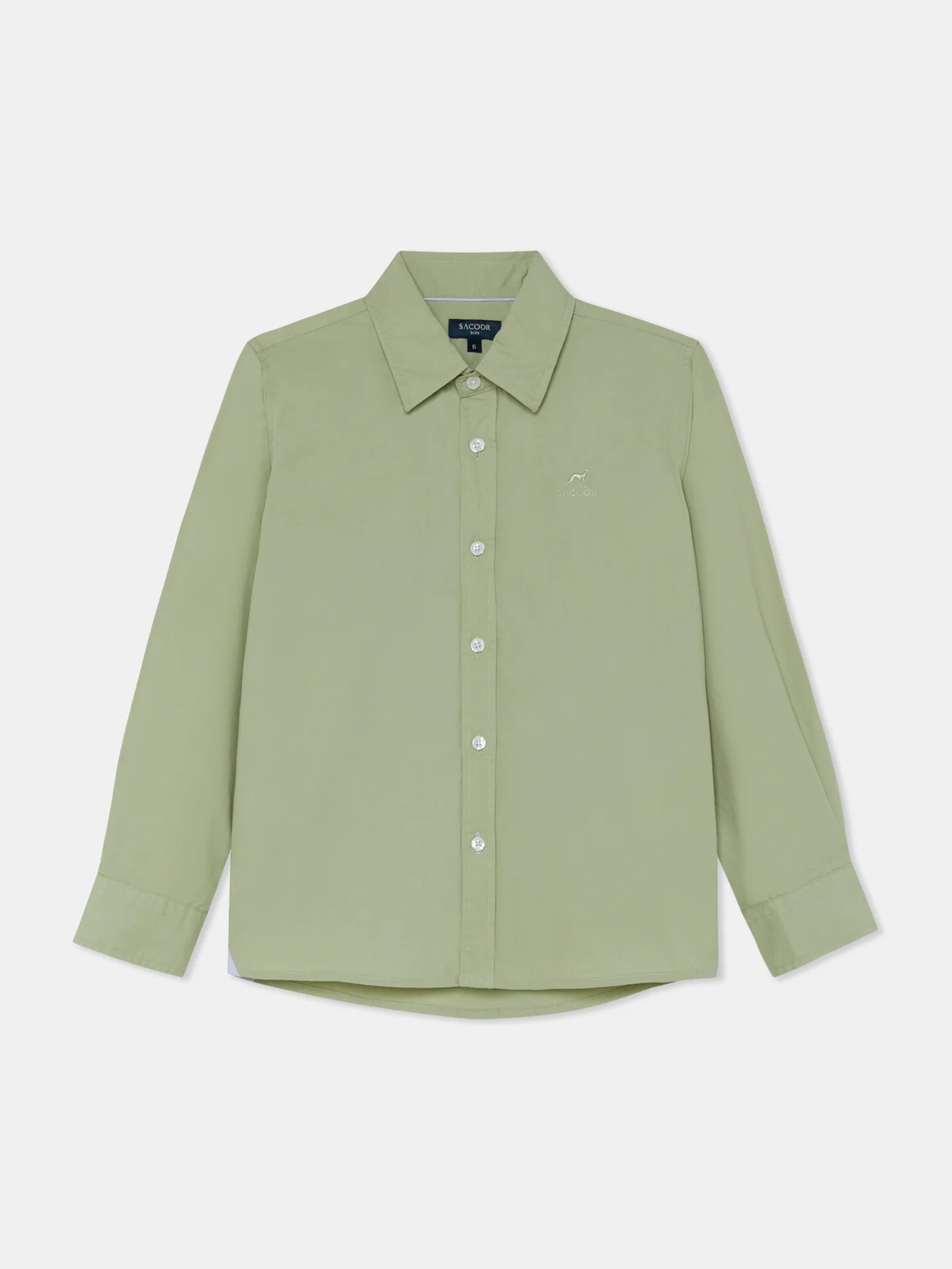 Casual Plain colour Poplin Shirt - Image 7
