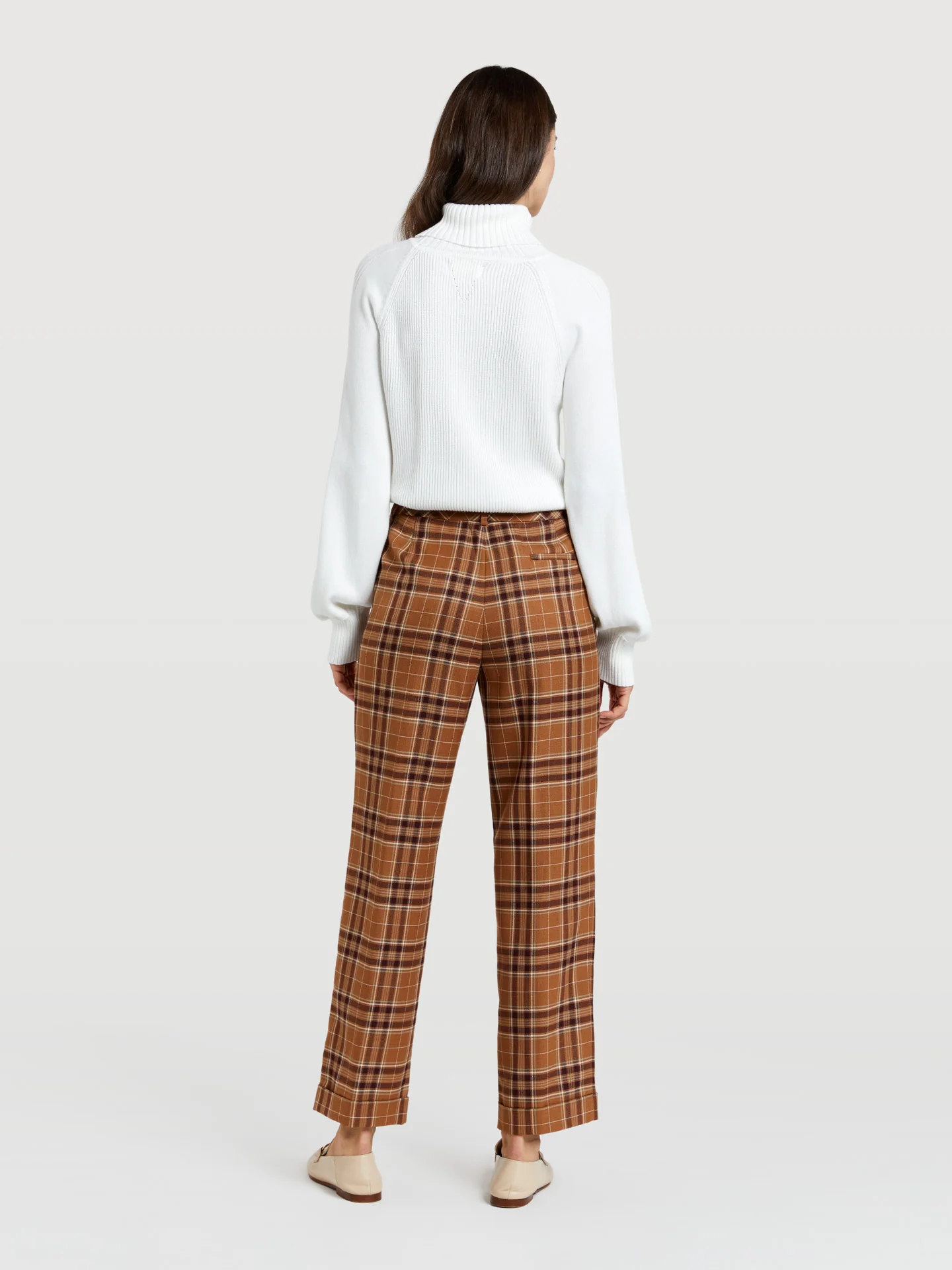 Check suit trousers - Image 3