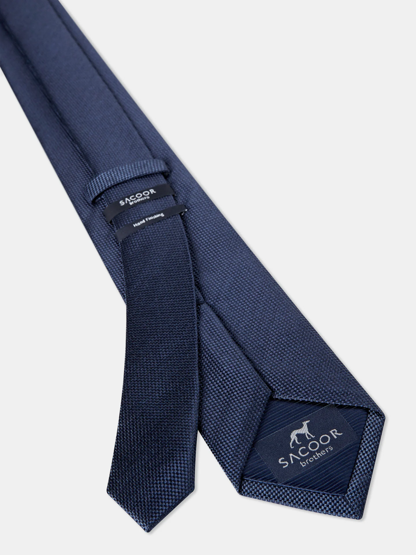 Checkered Pattern Tie 100% Silk 7,5cm - Image 12