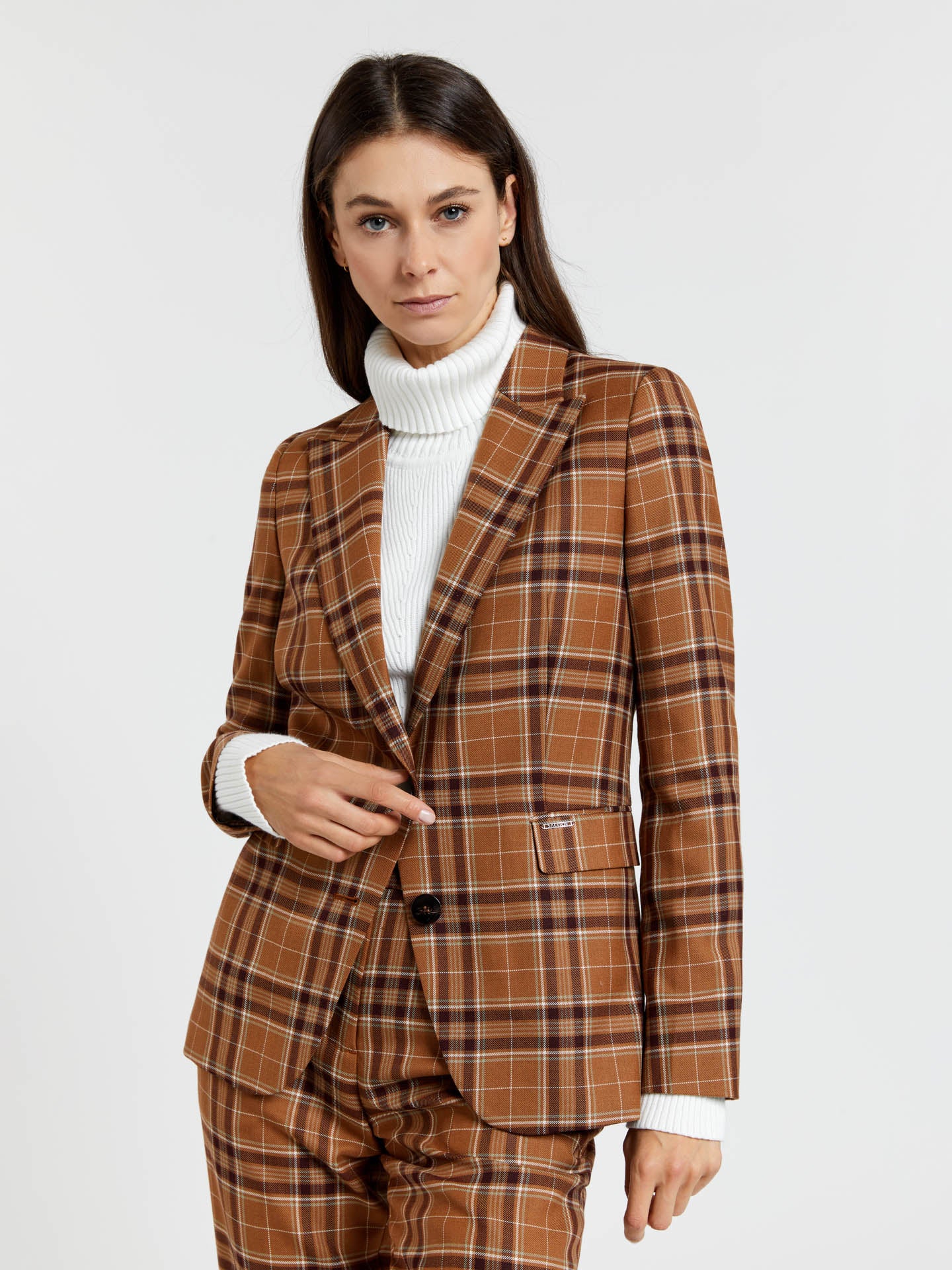 Checks suit blazer - Image 2
