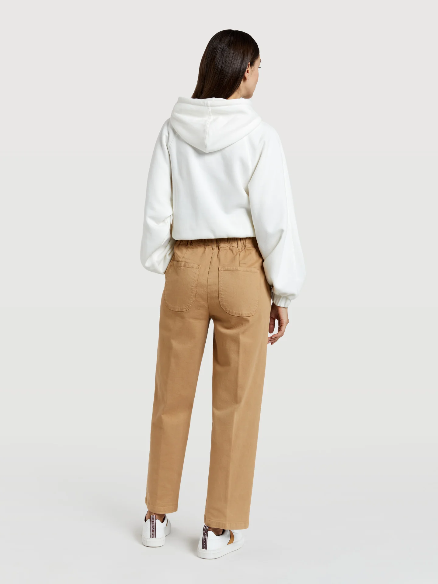 Chino trousers with back patch pockets - Image 2
